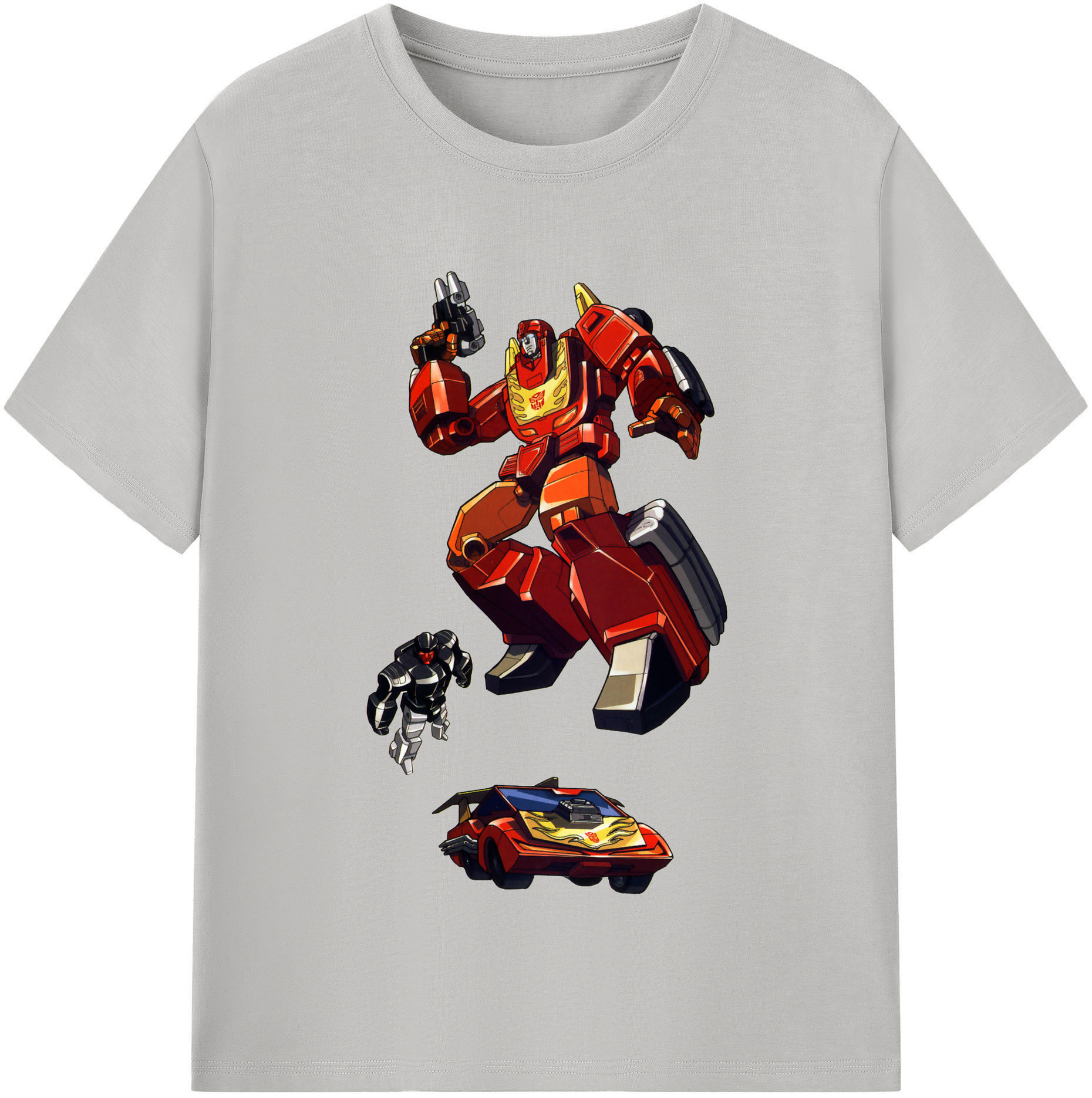 （画像用）  レディースカジュアルプリントTシャツ（綿100％）