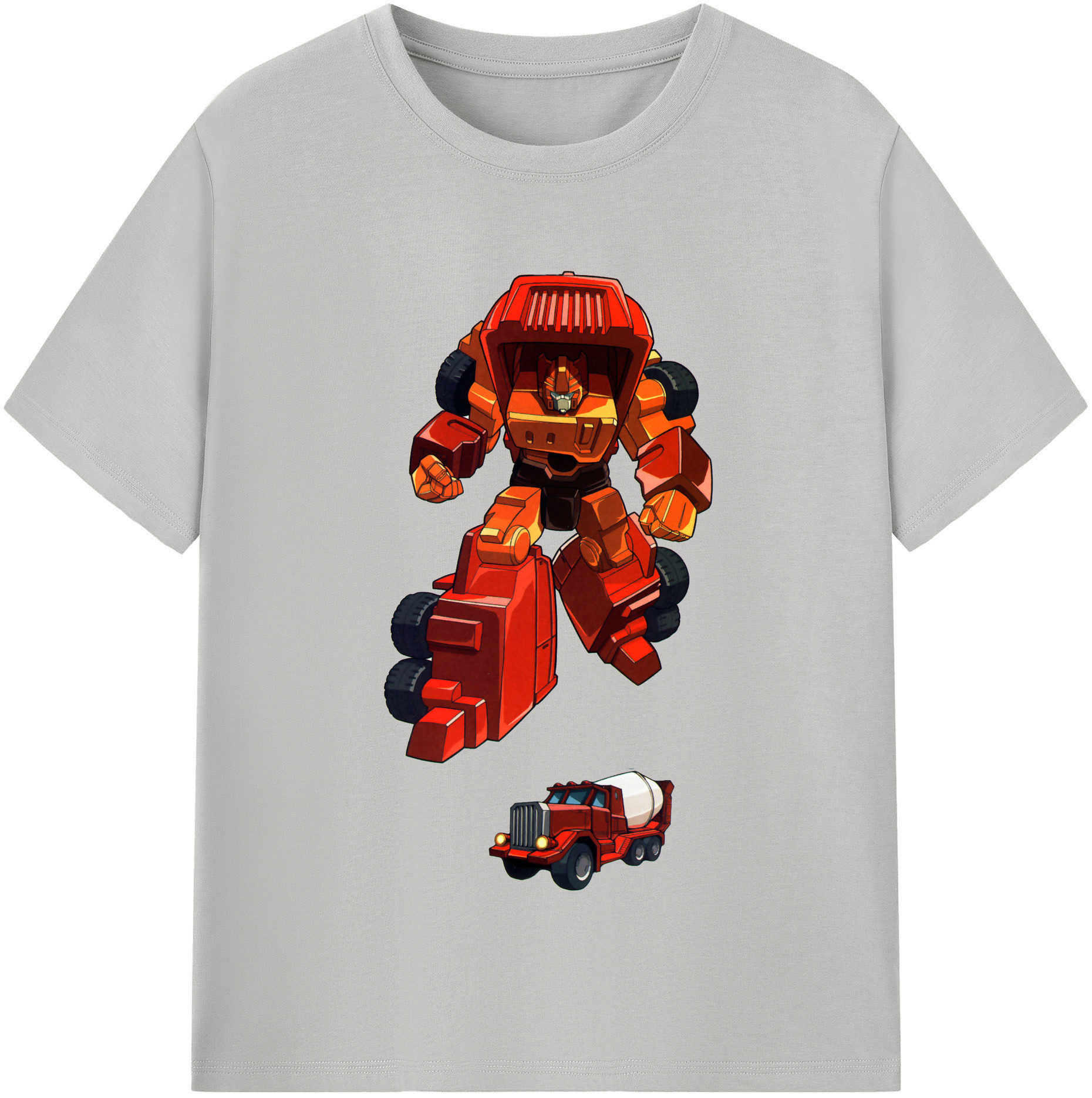 （画像用）  レディースカジュアルプリントTシャツ（綿100％）
