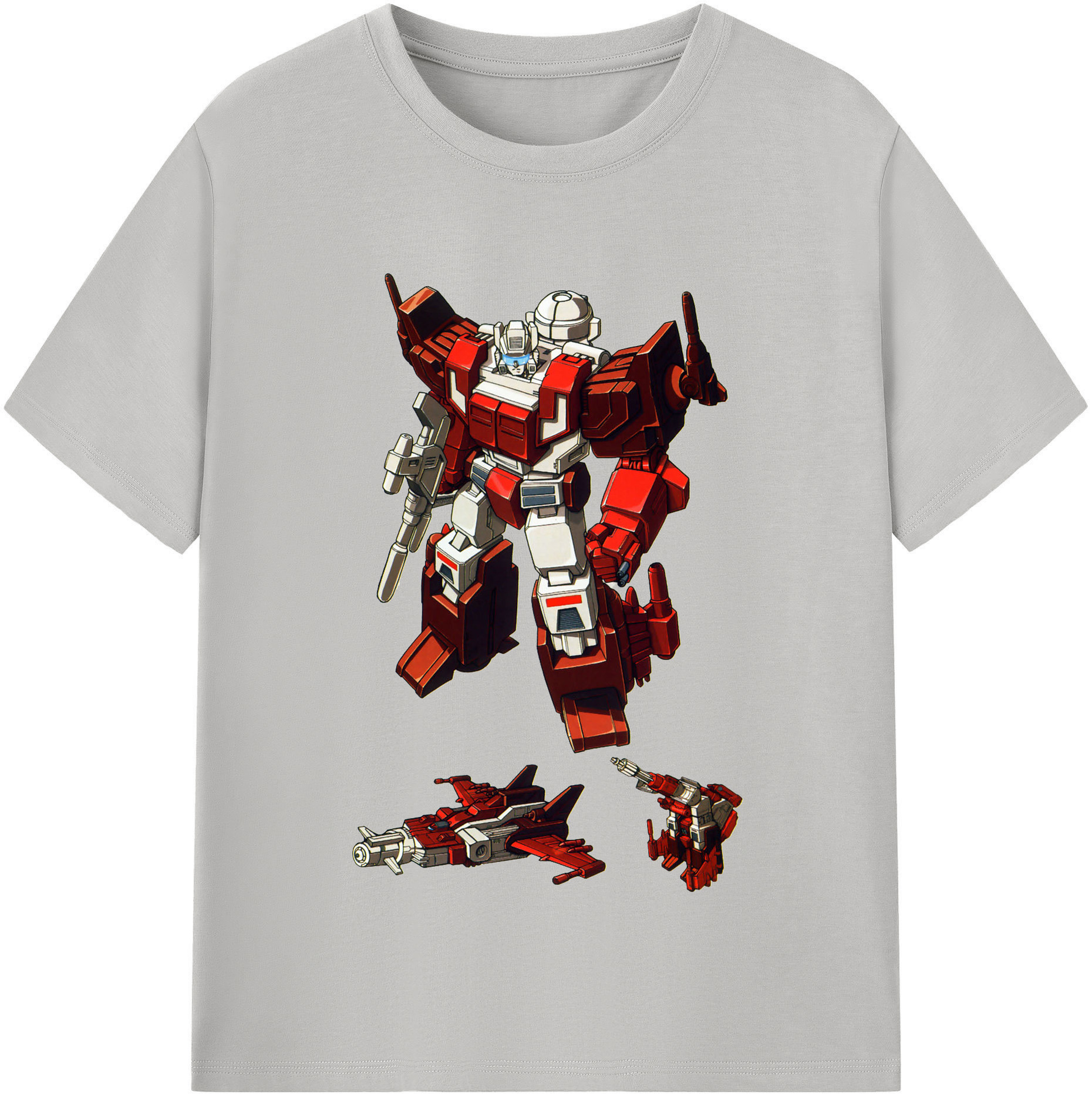 （画像用）  レディースカジュアルプリントTシャツ（綿100％）