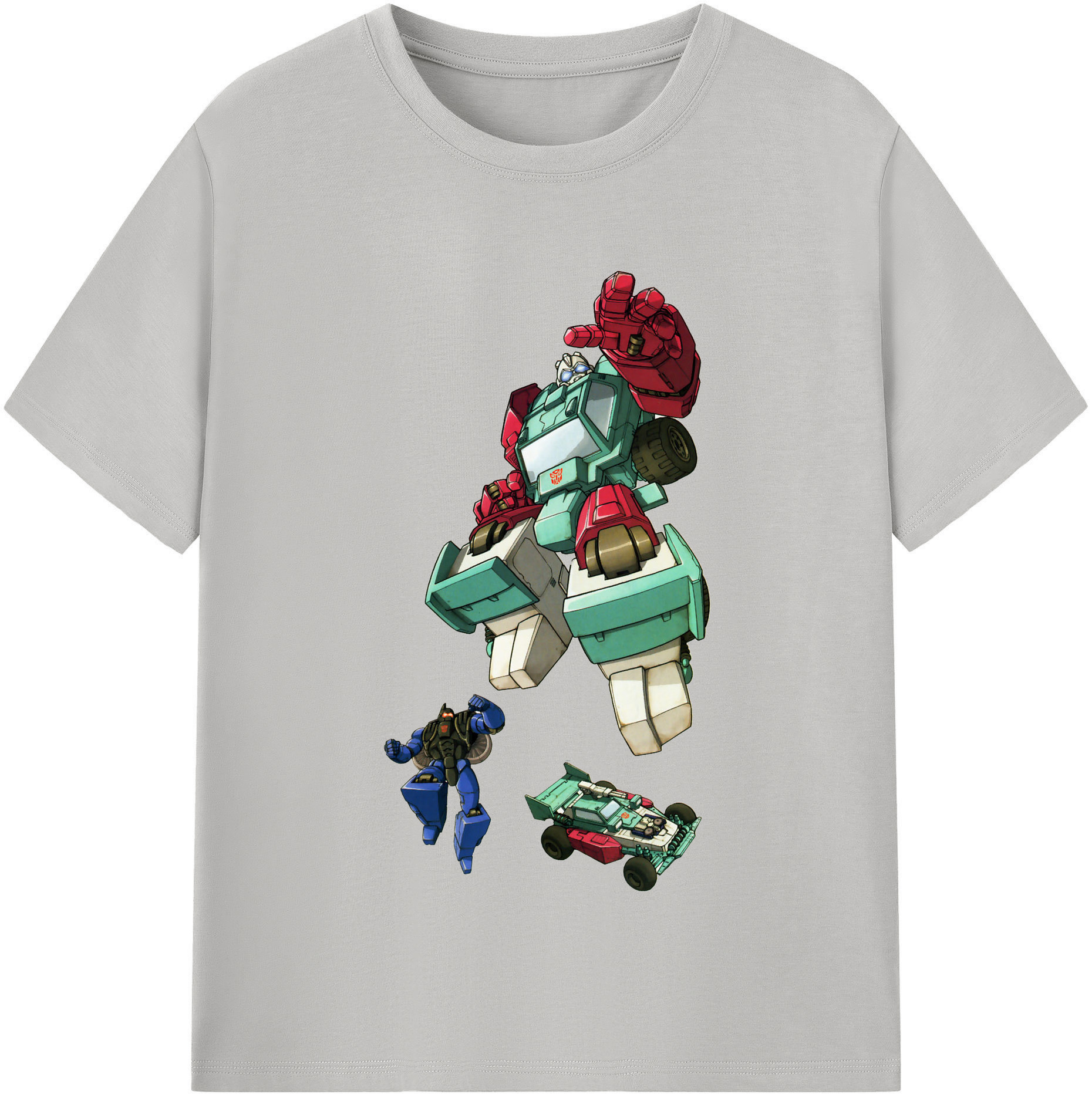 （画像用）  レディースカジュアルプリントTシャツ（綿100％）