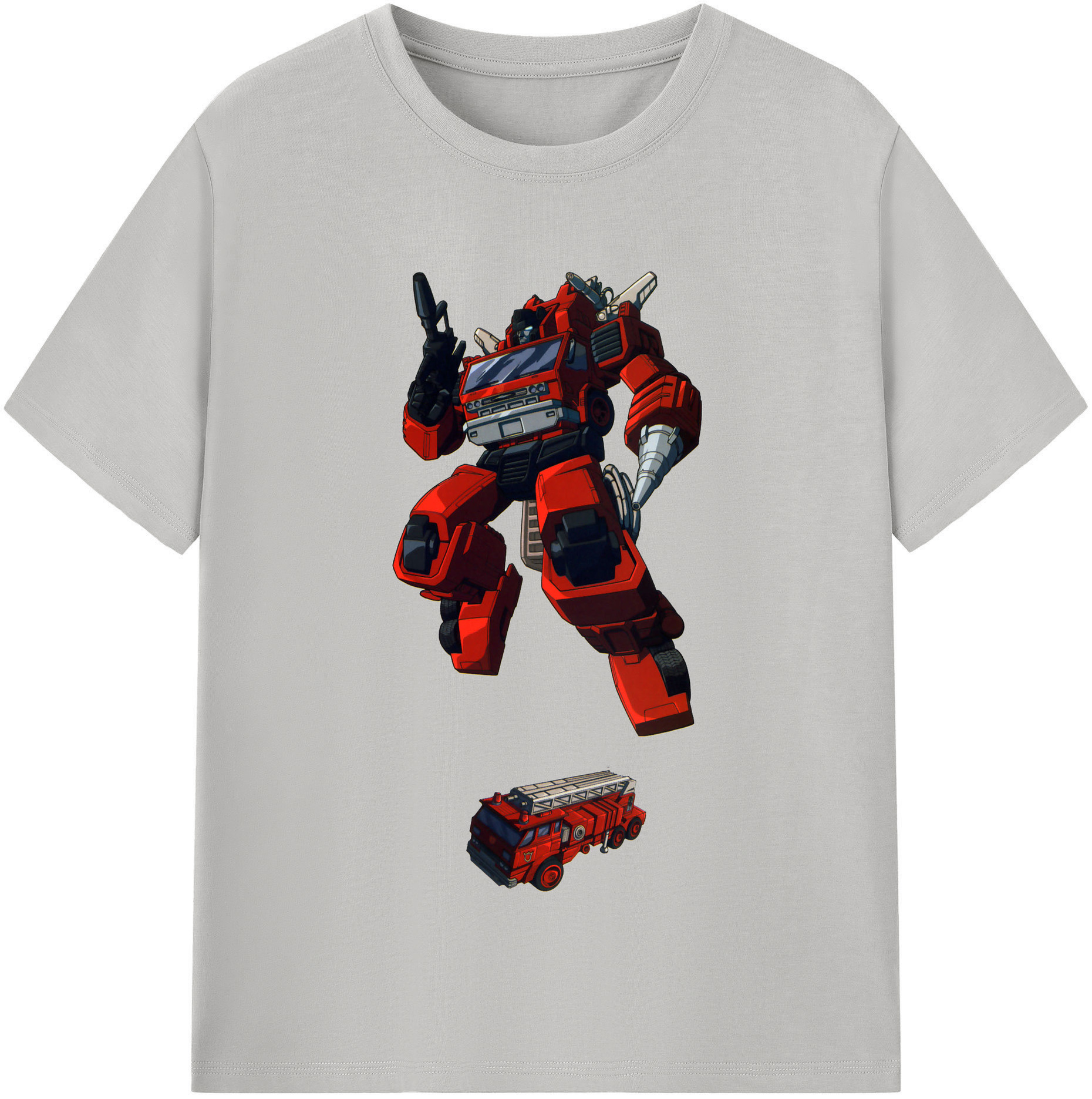 （画像用）  レディースカジュアルプリントTシャツ（綿100％）