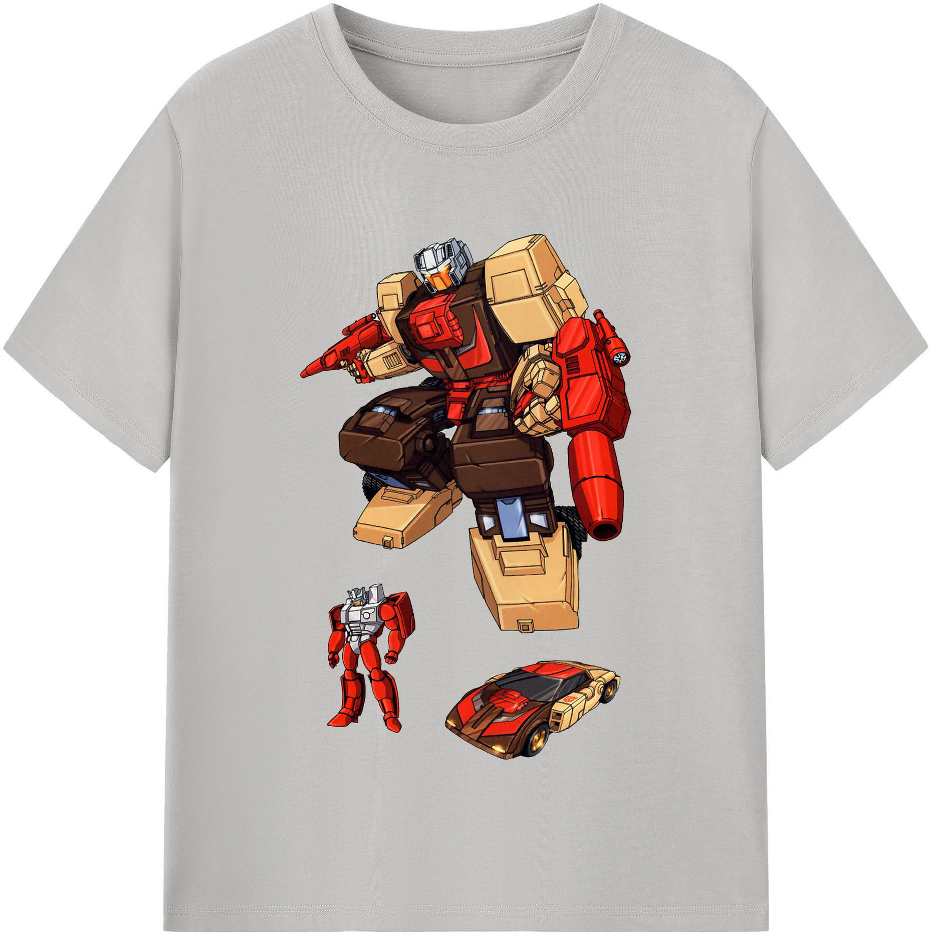 （画像用）  レディースカジュアルプリントTシャツ（綿100％）