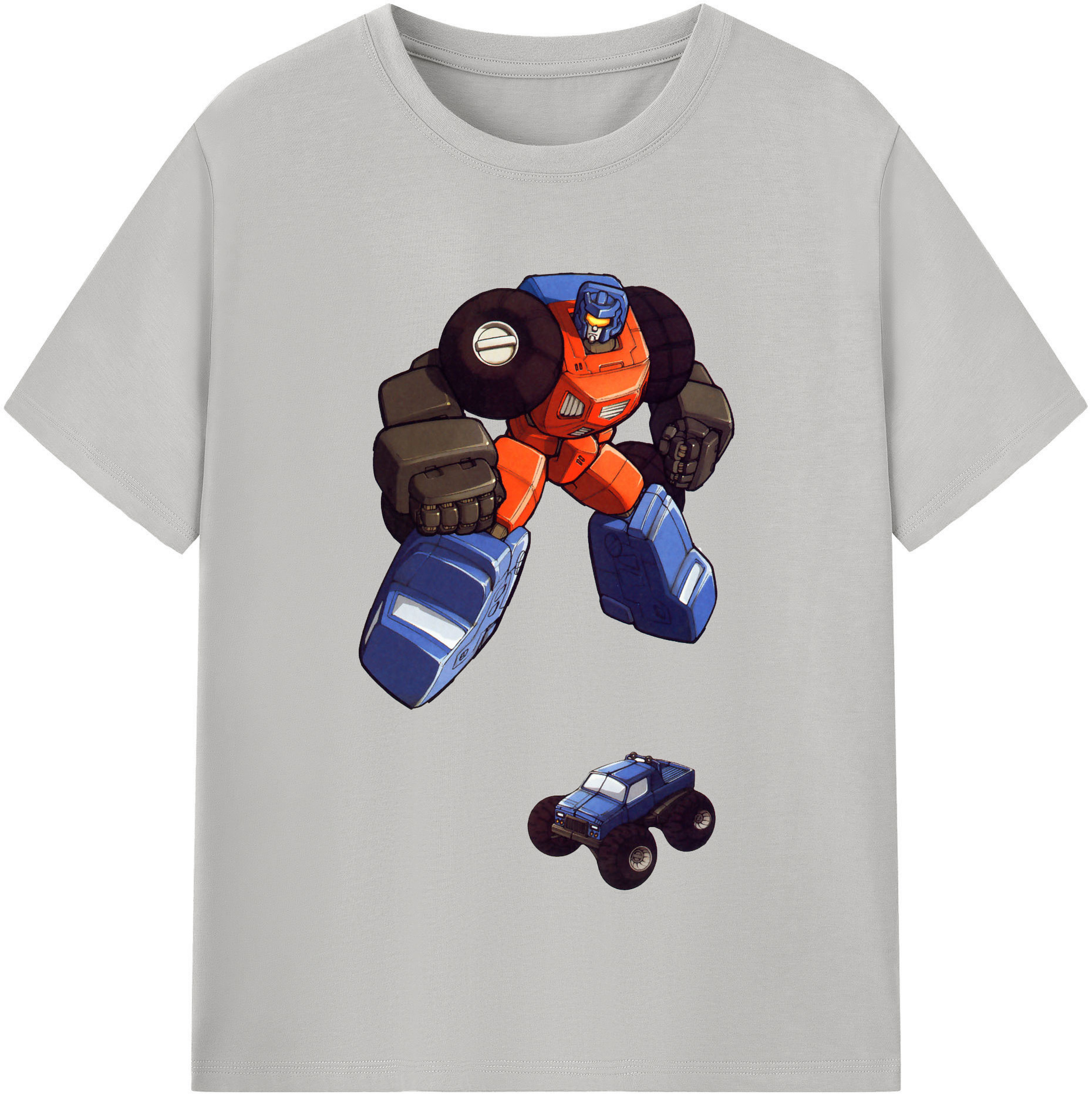 （画像用）  レディースカジュアルプリントTシャツ（綿100％）