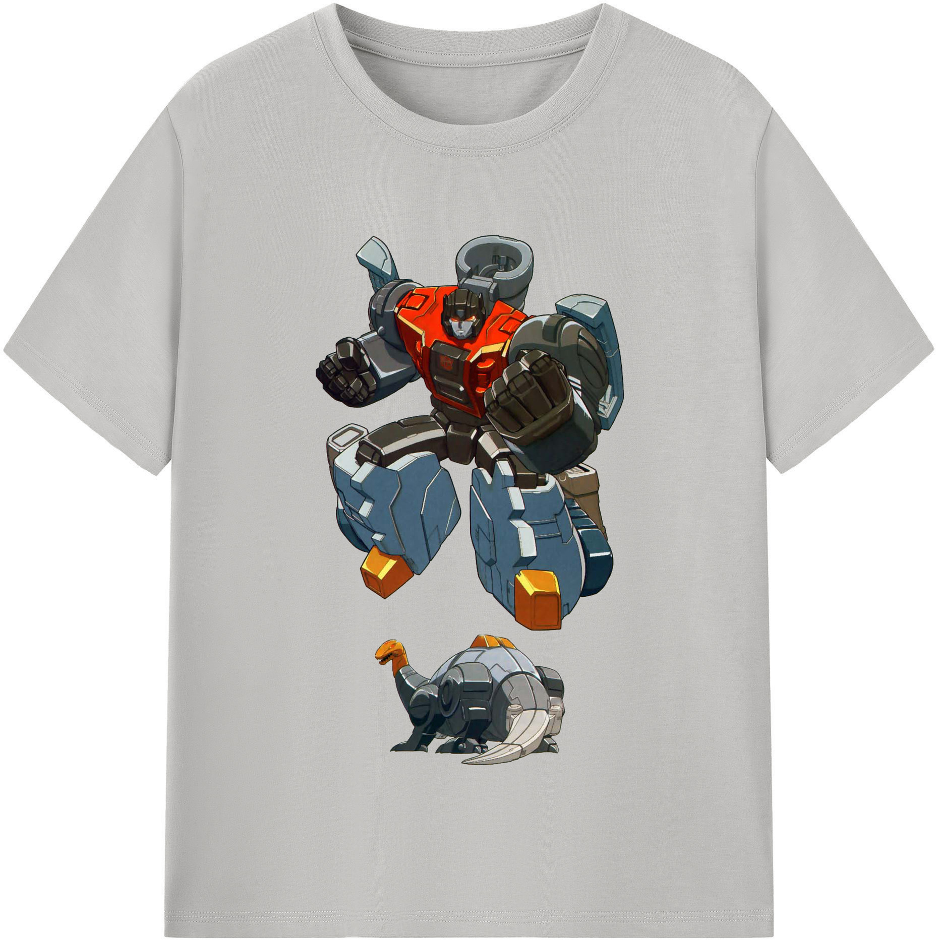 （画像用）  レディースカジュアルプリントTシャツ（綿100％）