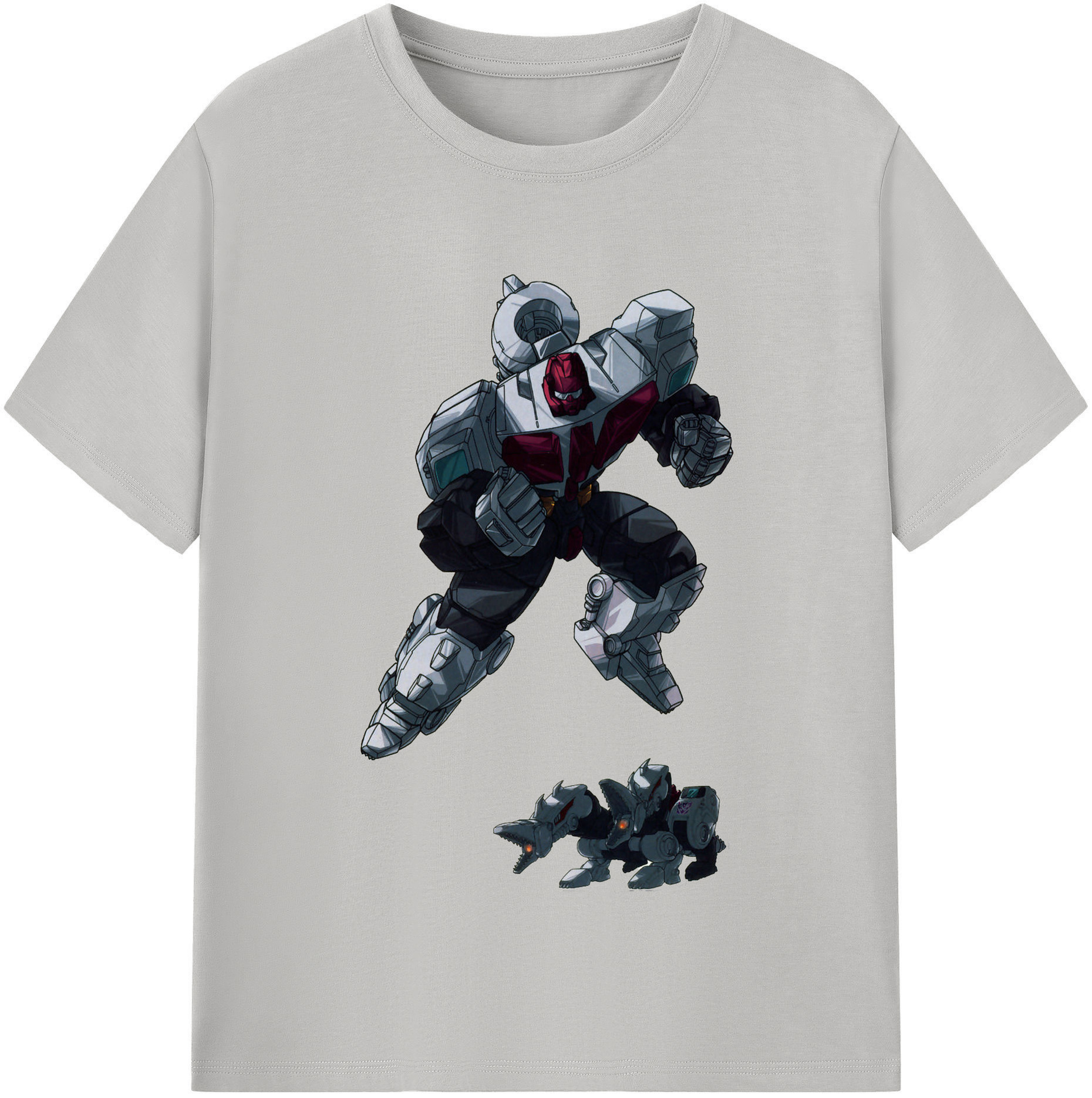 （画像用）  レディースカジュアルプリントTシャツ（綿100％）