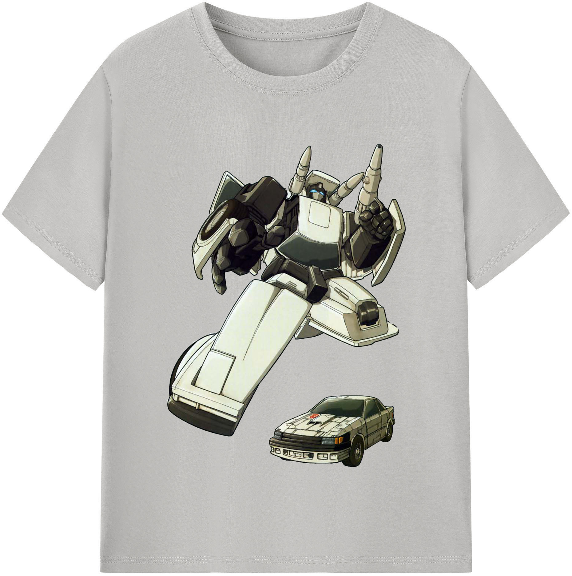 （画像用）  レディースカジュアルプリントTシャツ（綿100％）