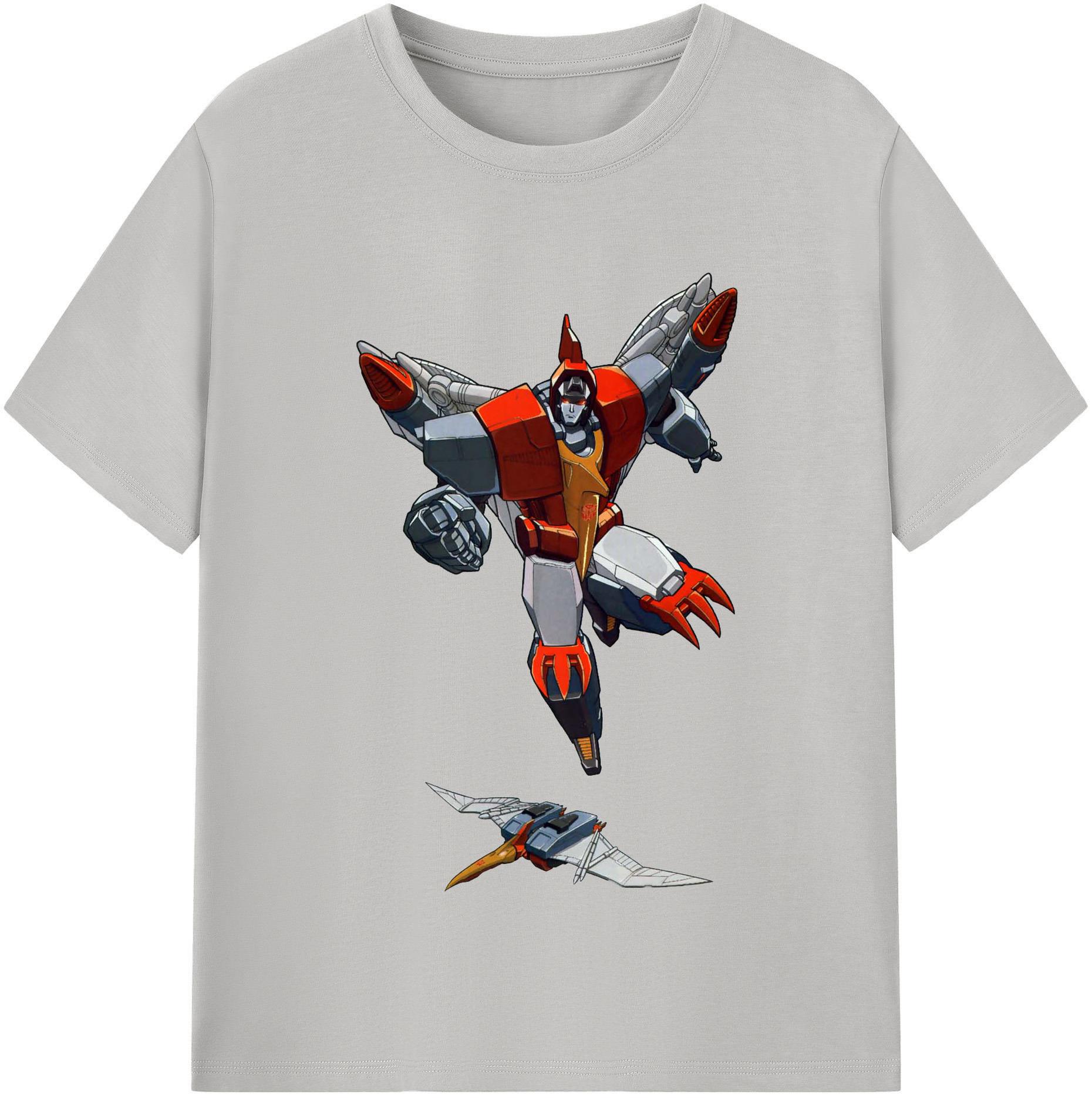 （画像用）  レディースカジュアルプリントTシャツ（綿100％）