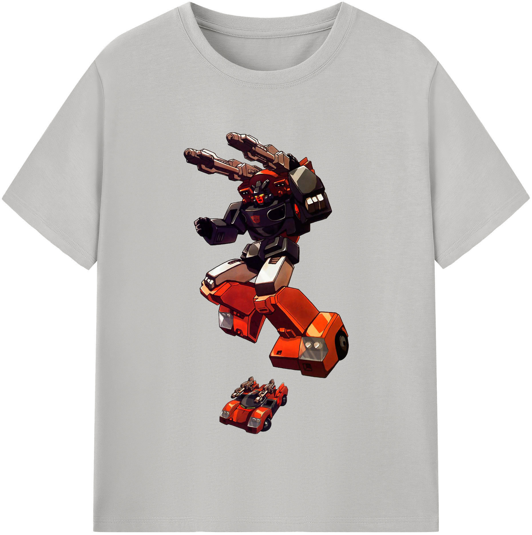 （画像用）  レディースカジュアルプリントTシャツ（綿100％）