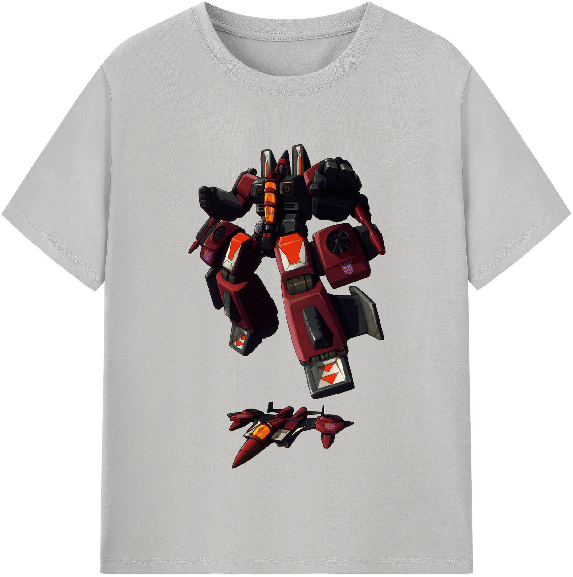 （画像用）  レディースカジュアルプリントTシャツ（綿100％）