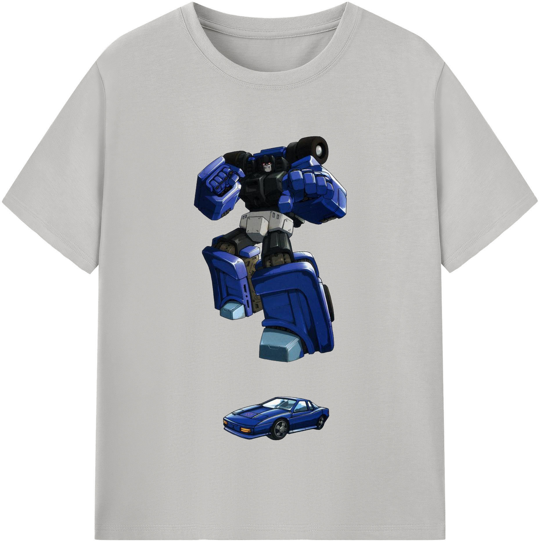 （画像用）  レディースカジュアルプリントTシャツ（綿100％）