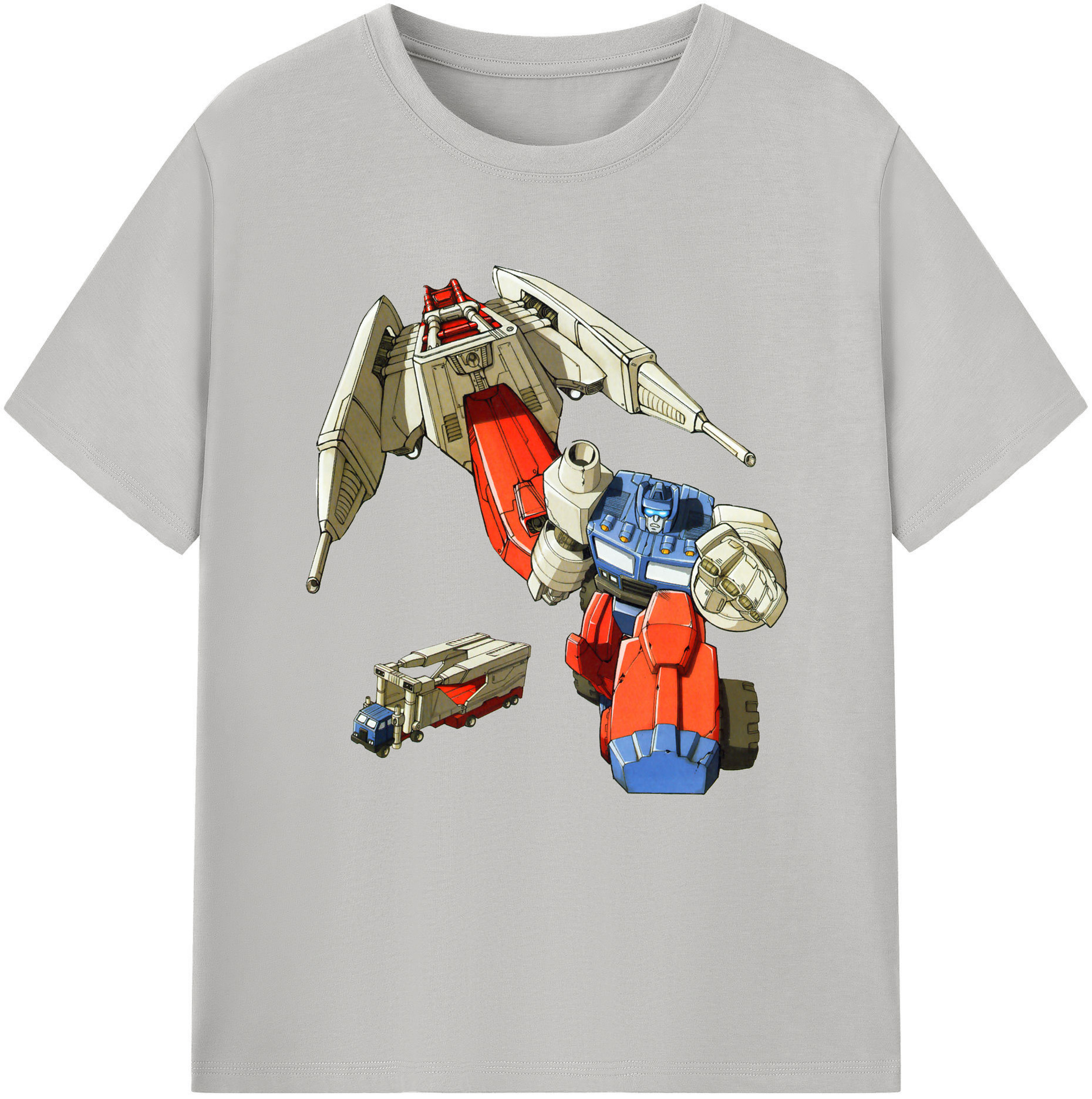 （画像用）  レディースカジュアルプリントTシャツ（綿100％）