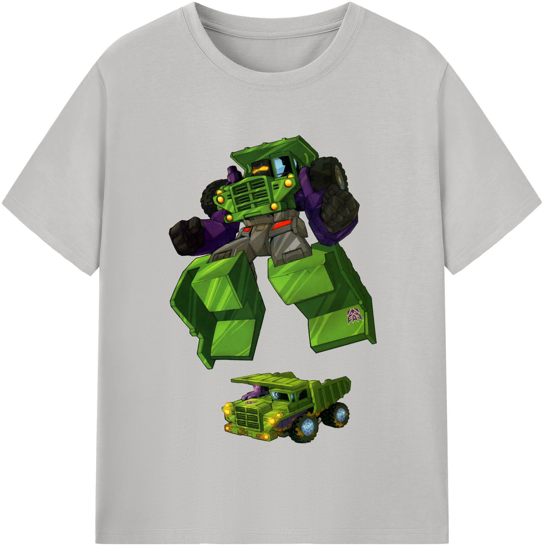 （画像用）  レディースカジュアルプリントTシャツ（綿100％）