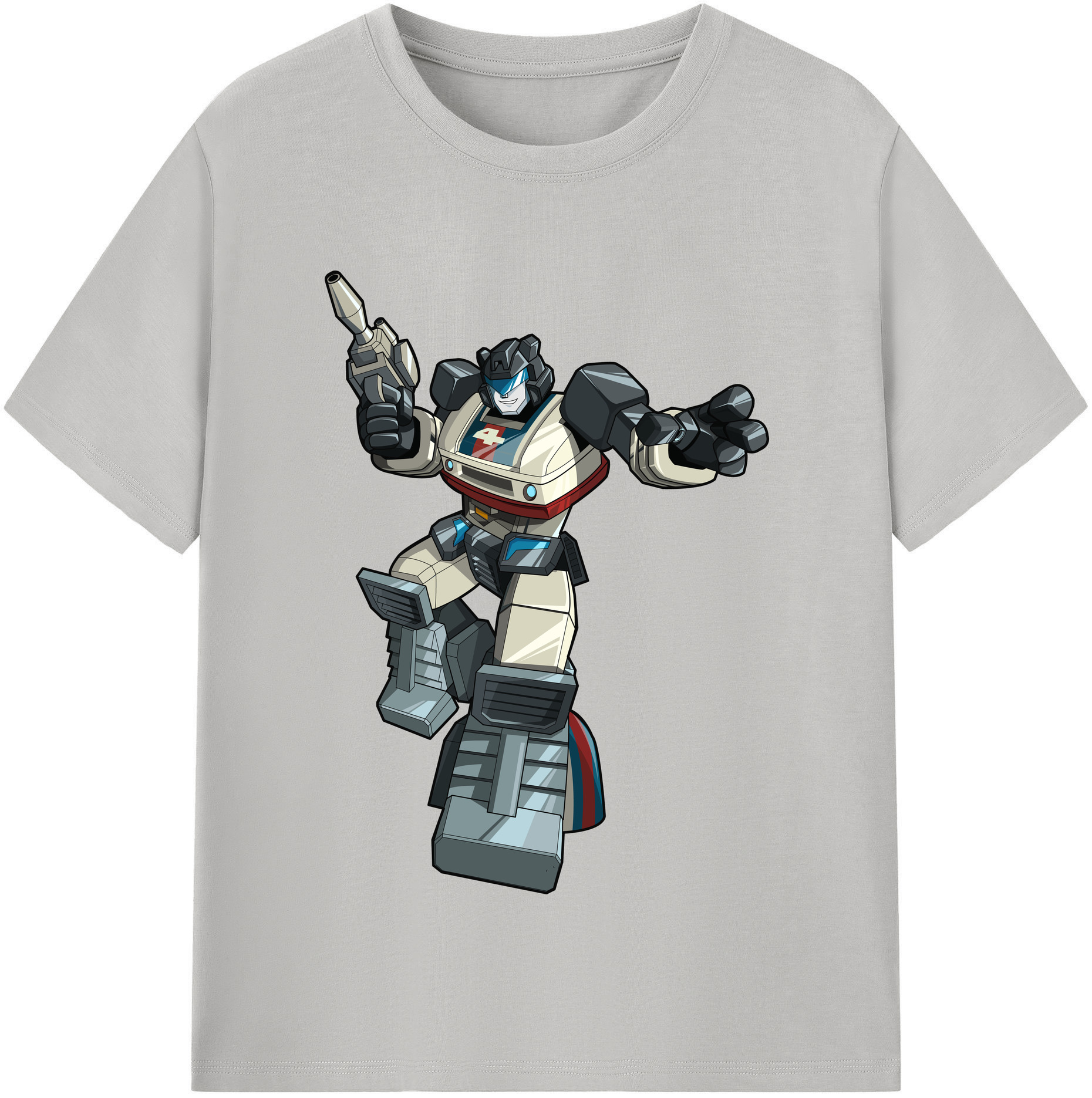 （画像用）  レディースカジュアルプリントTシャツ（綿100％）