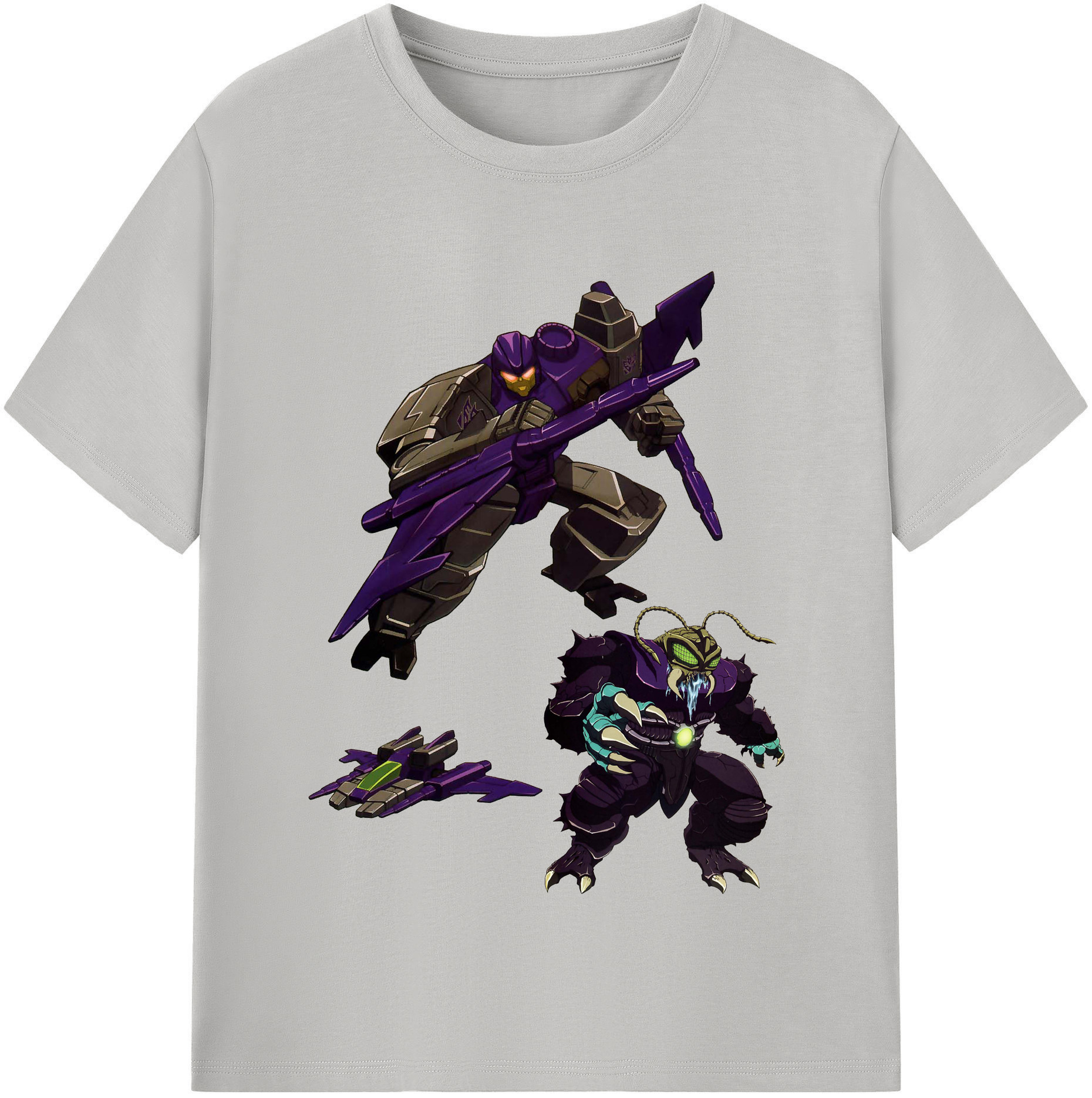 （画像用）  レディースカジュアルプリントTシャツ（綿100％）