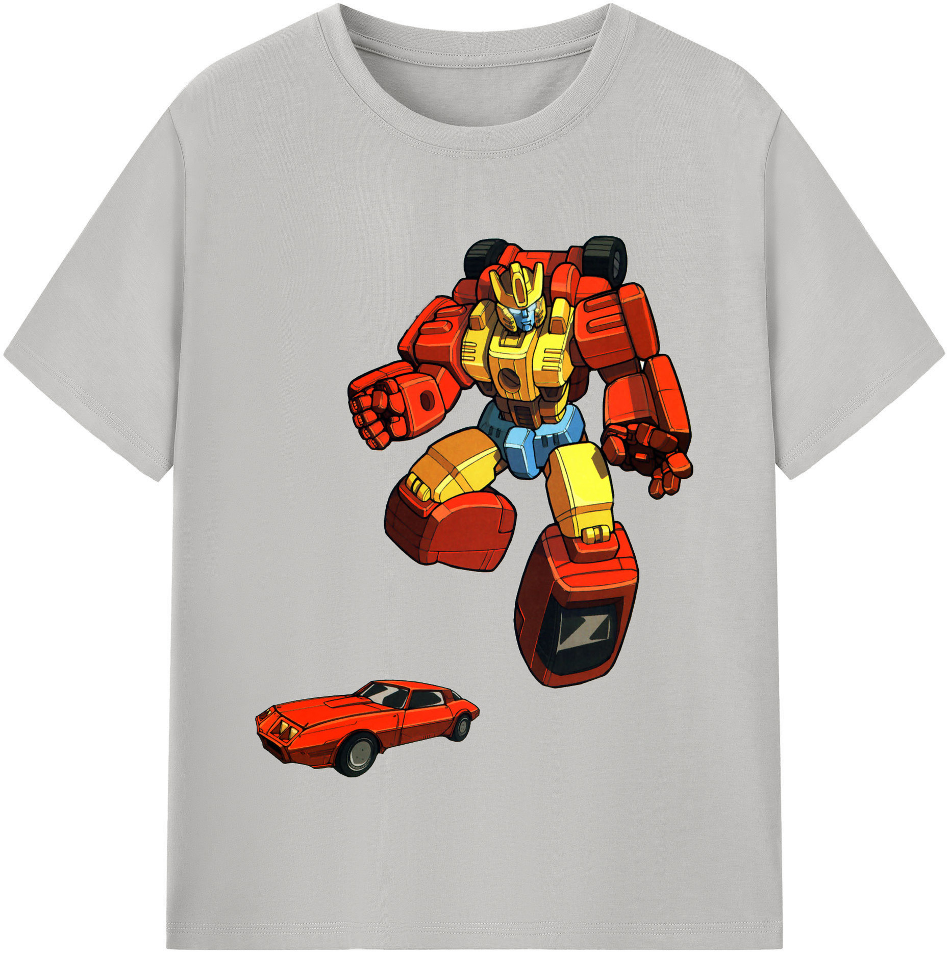 （画像用）  レディースカジュアルプリントTシャツ（綿100％）
