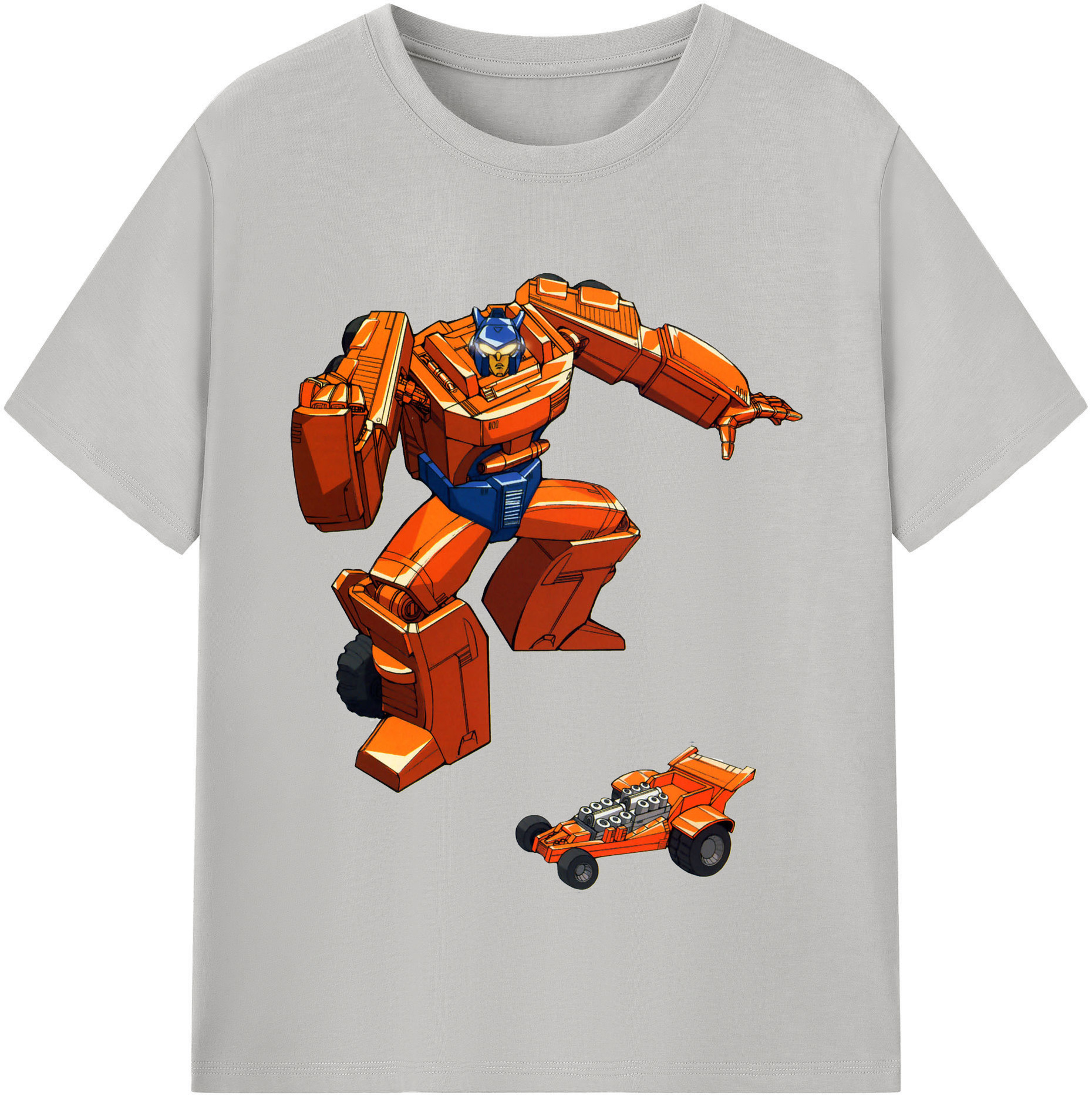 （画像用）  レディースカジュアルプリントTシャツ（綿100％）