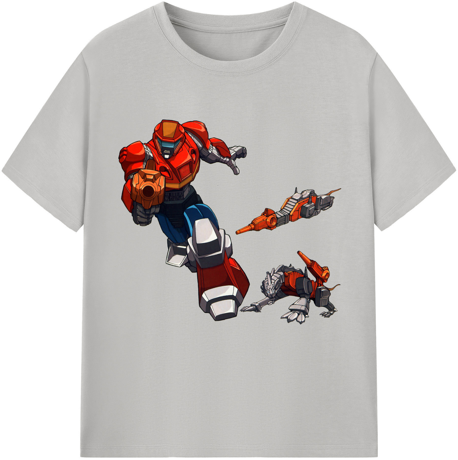 （画像用）  レディースカジュアルプリントTシャツ（綿100％）