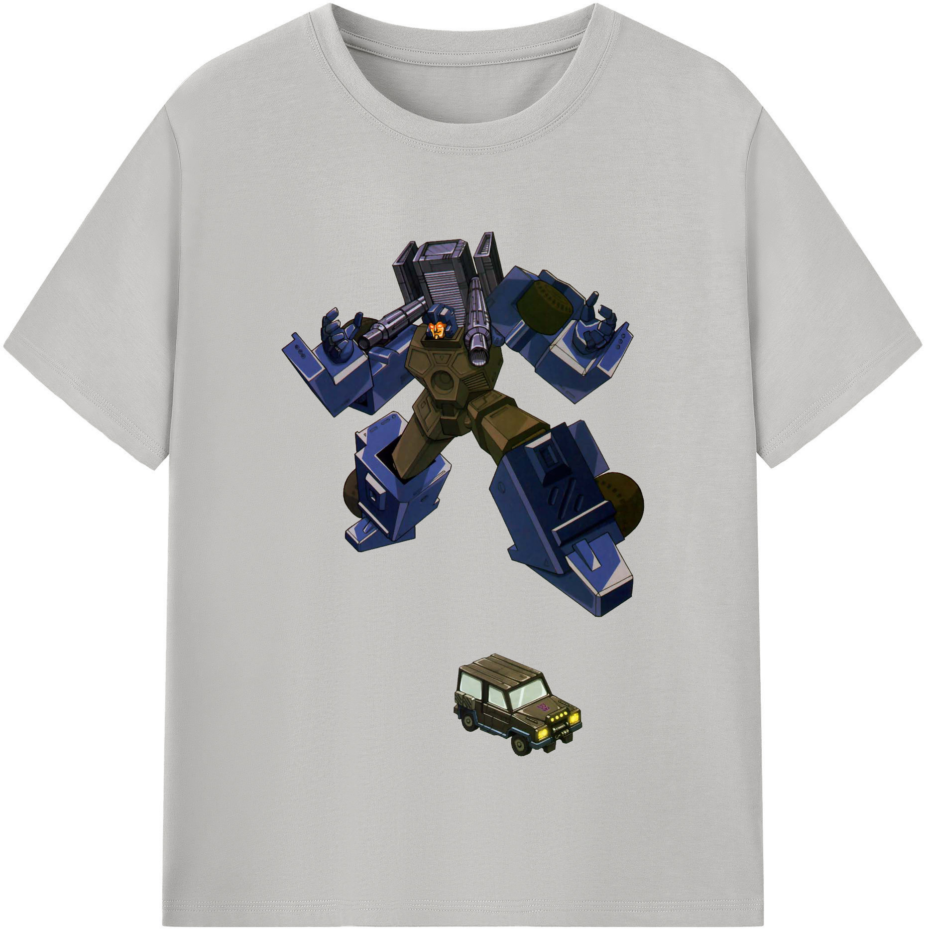 （画像用）  レディースカジュアルプリントTシャツ（綿100％）