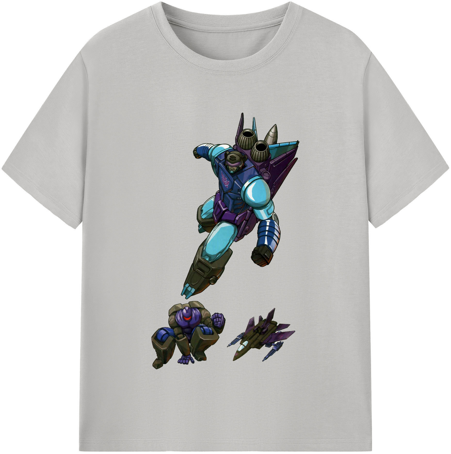 （画像用）  レディースカジュアルプリントTシャツ（綿100％）