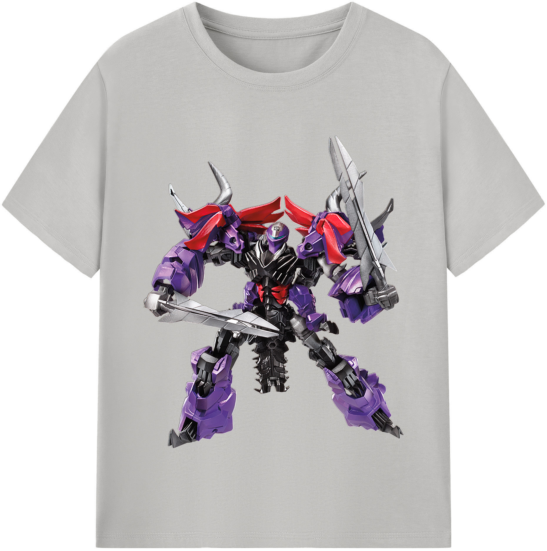 （画像用）  レディースカジュアルプリントTシャツ（綿100％）