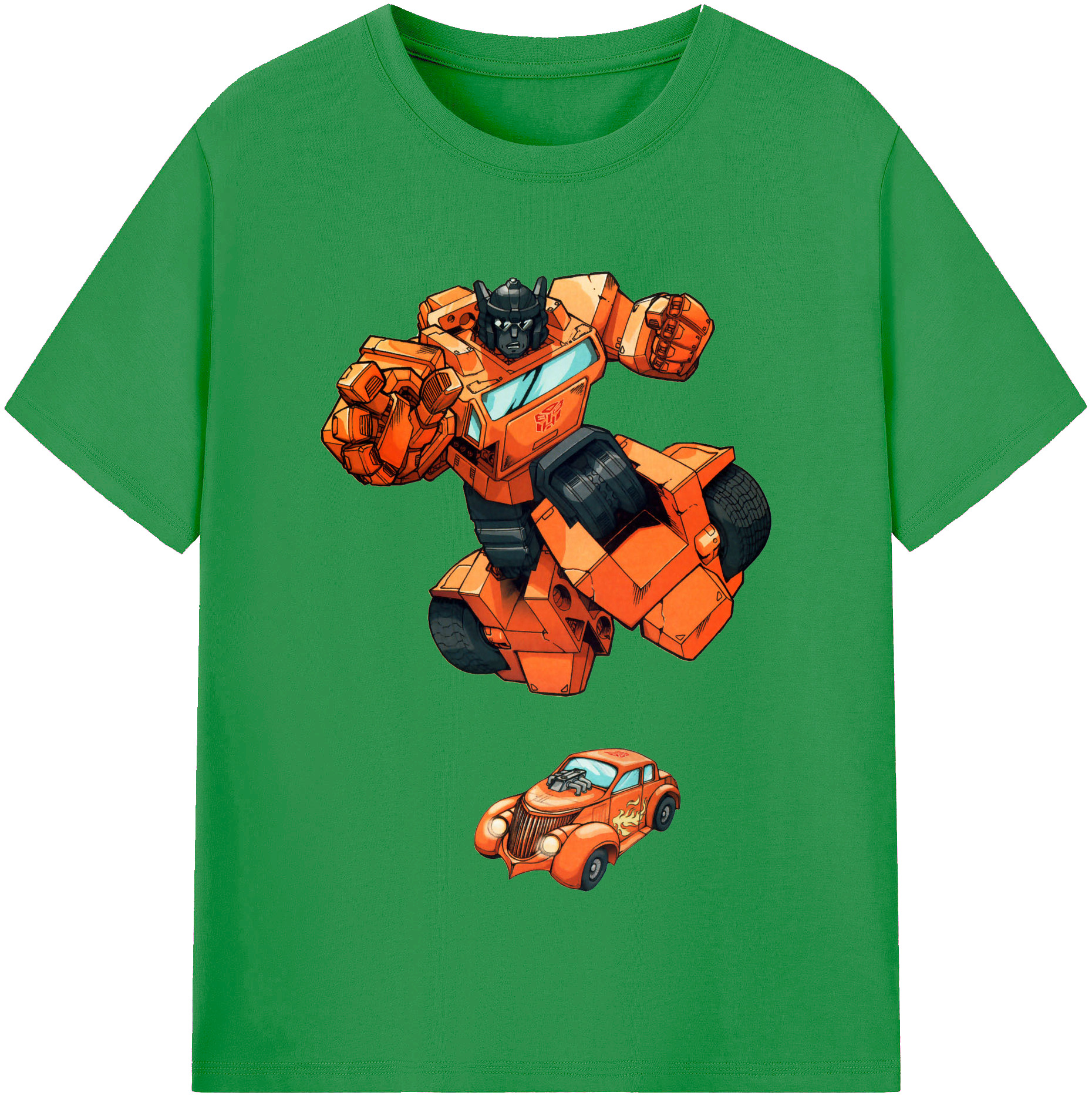 （画像用）  レディースカジュアルプリントTシャツ（綿100％）