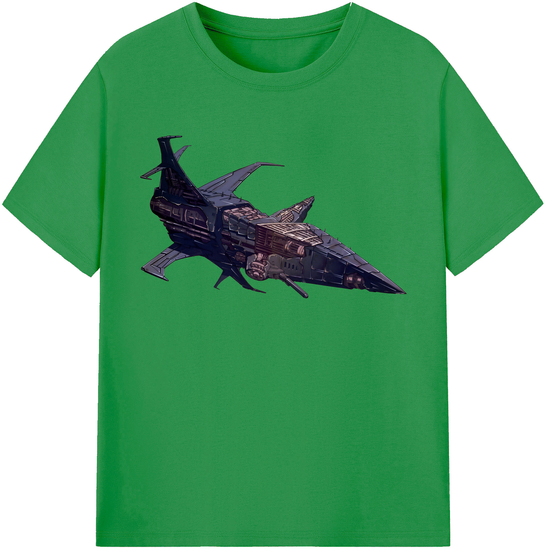 （画像用）  レディースカジュアルプリントTシャツ（綿100％）