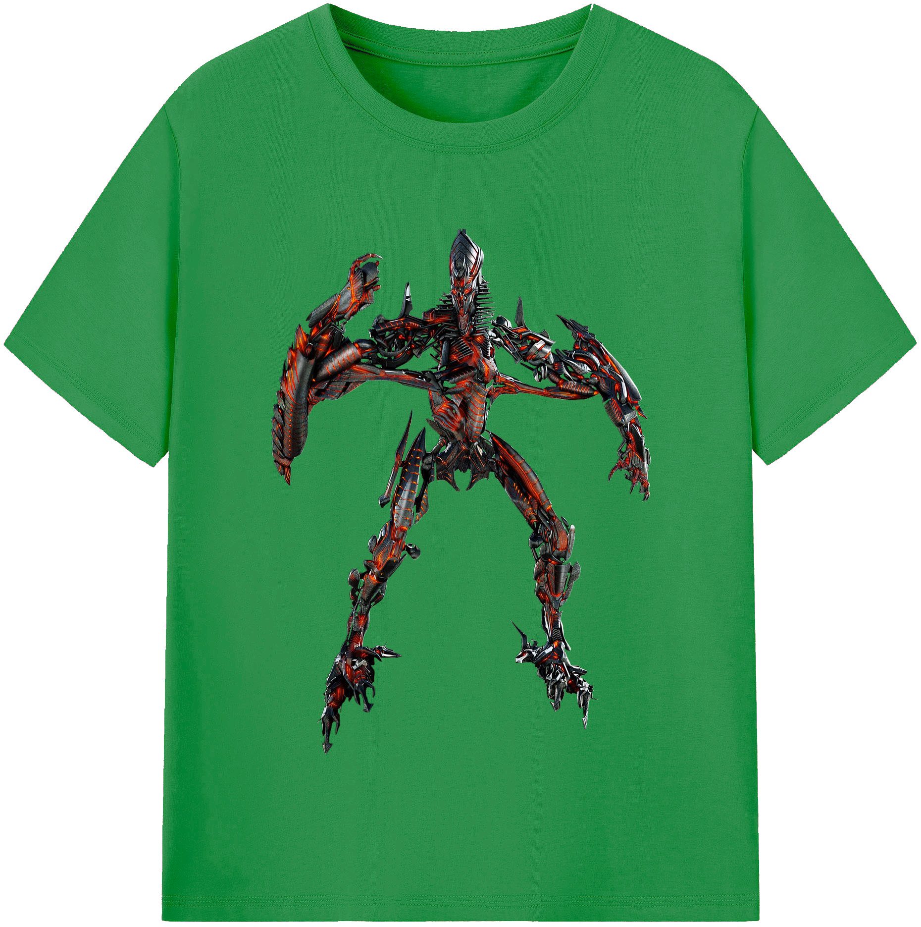 （画像用）  レディースカジュアルプリントTシャツ（綿100％）