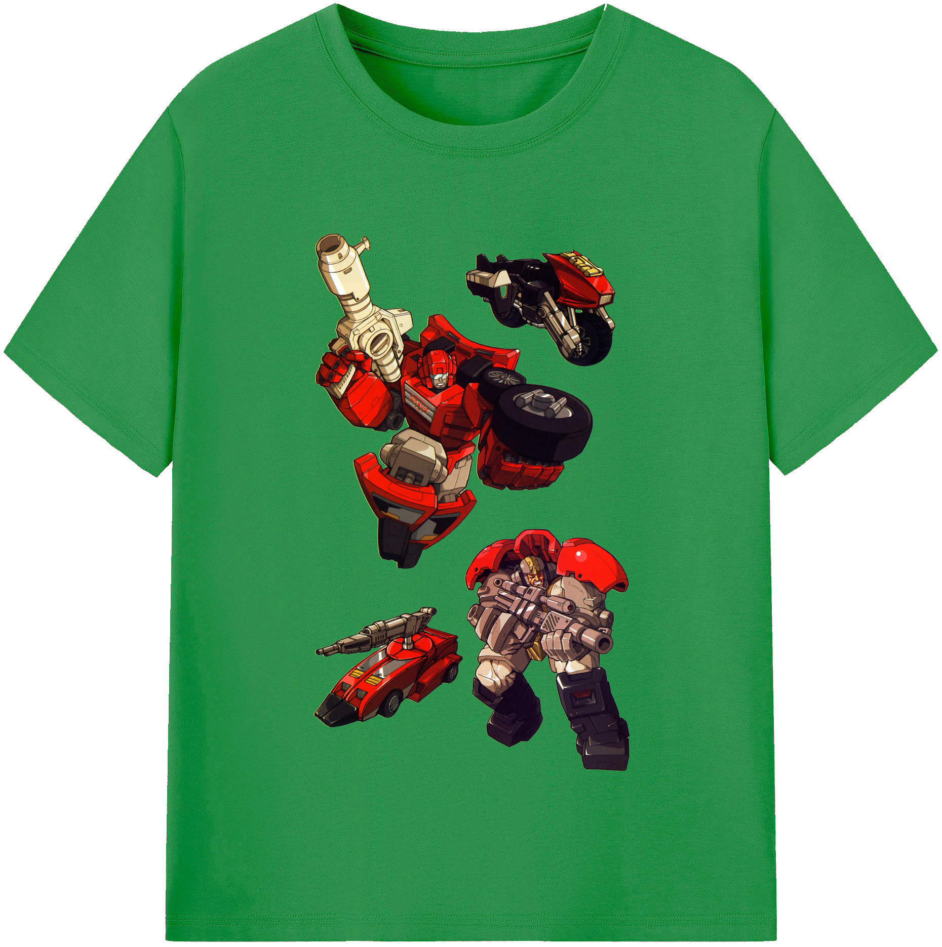 （画像用）  レディースカジュアルプリントTシャツ（綿100％）