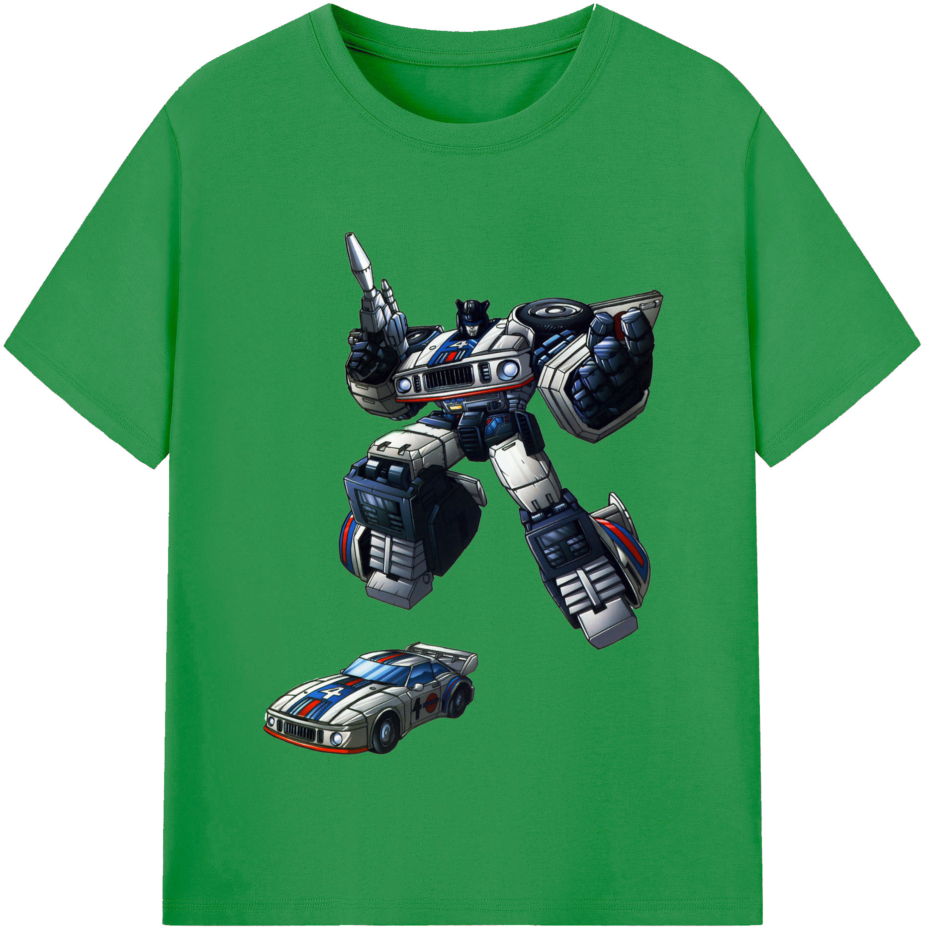 （画像用）  レディースカジュアルプリントTシャツ（綿100％）