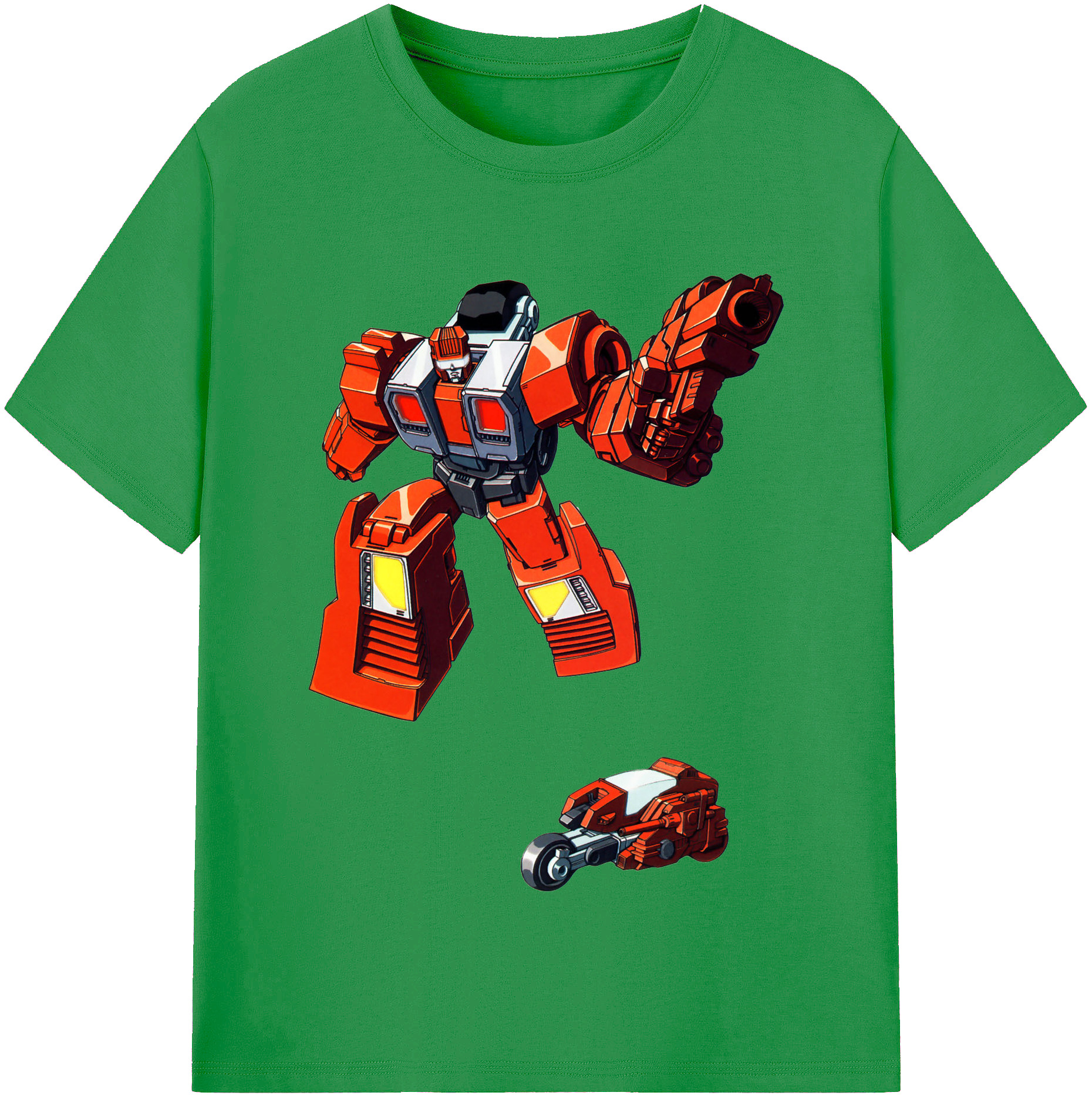 （画像用）  レディースカジュアルプリントTシャツ（綿100％）
