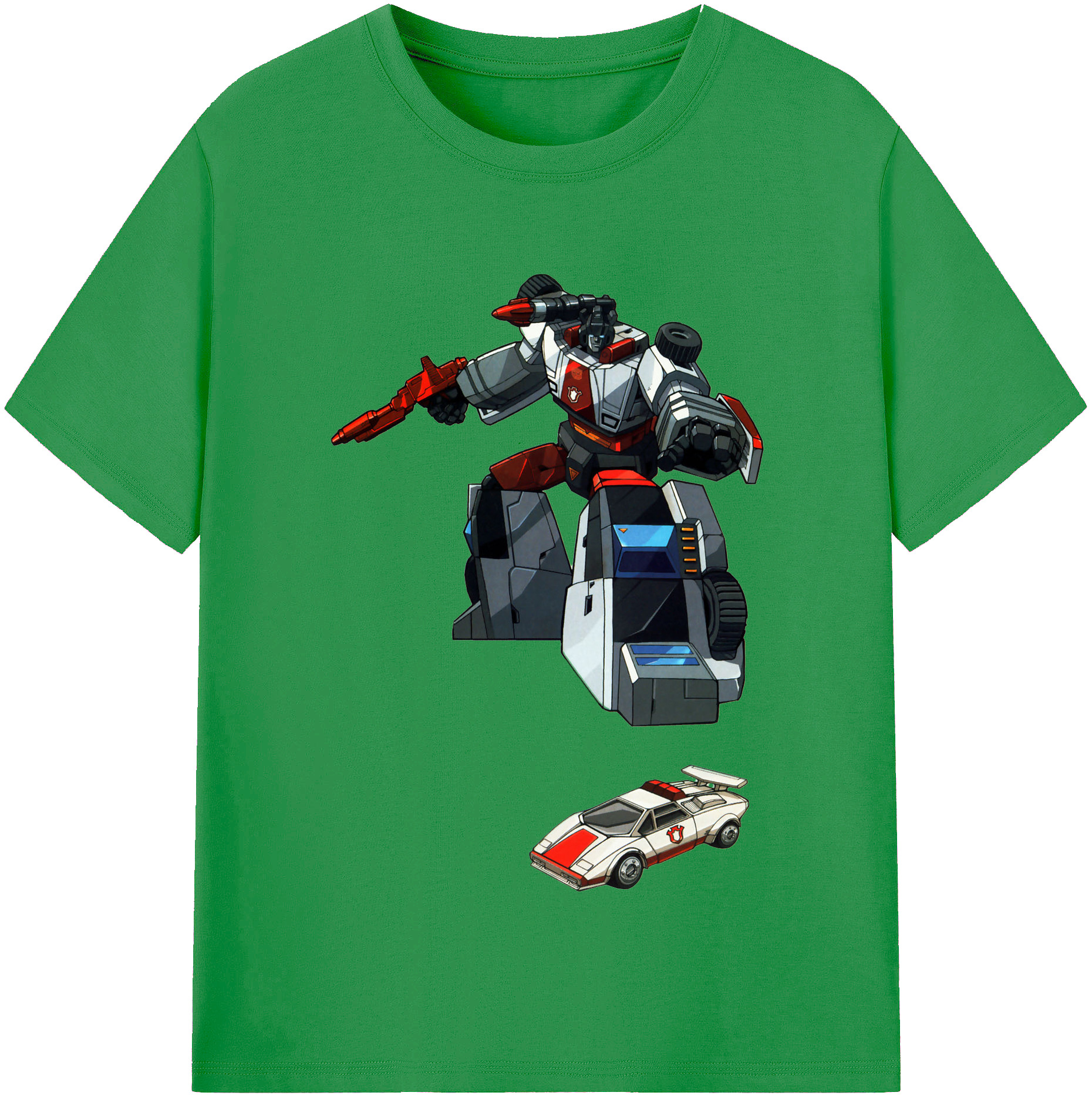 （画像用）  レディースカジュアルプリントTシャツ（綿100％）