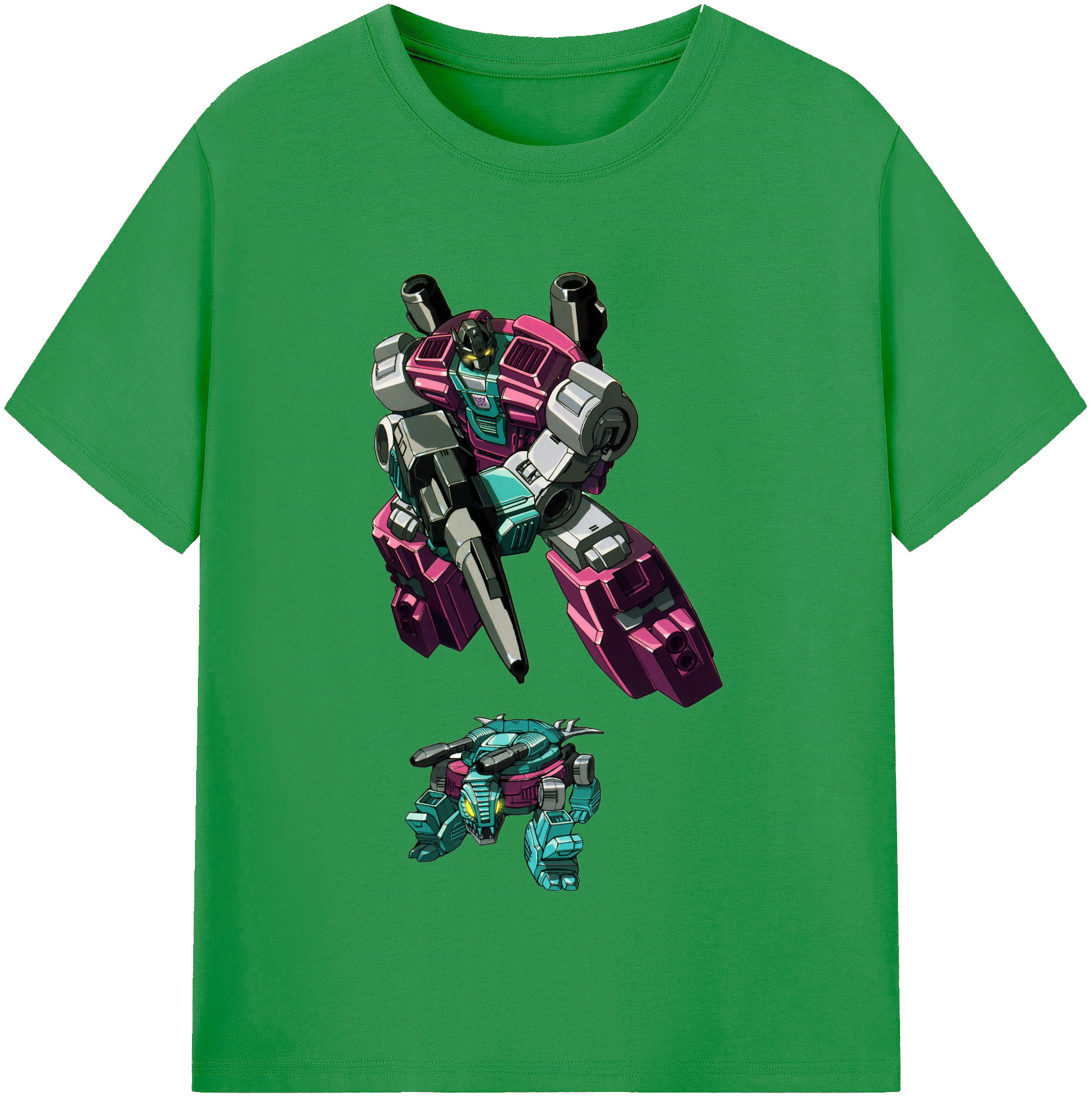 （画像用）  レディースカジュアルプリントTシャツ（綿100％）