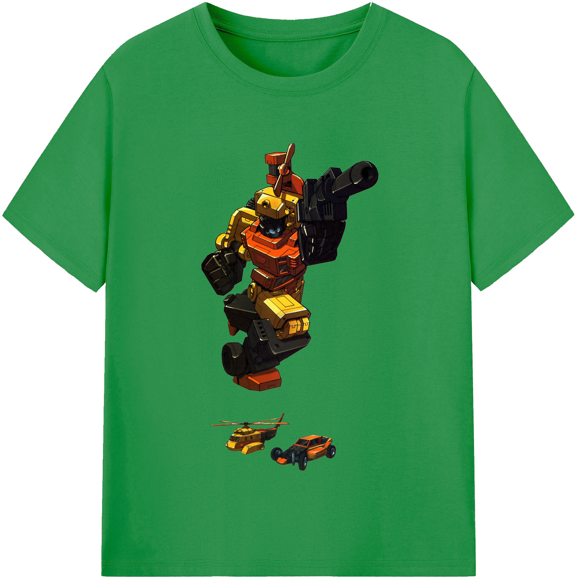 （画像用）  レディースカジュアルプリントTシャツ（綿100％）