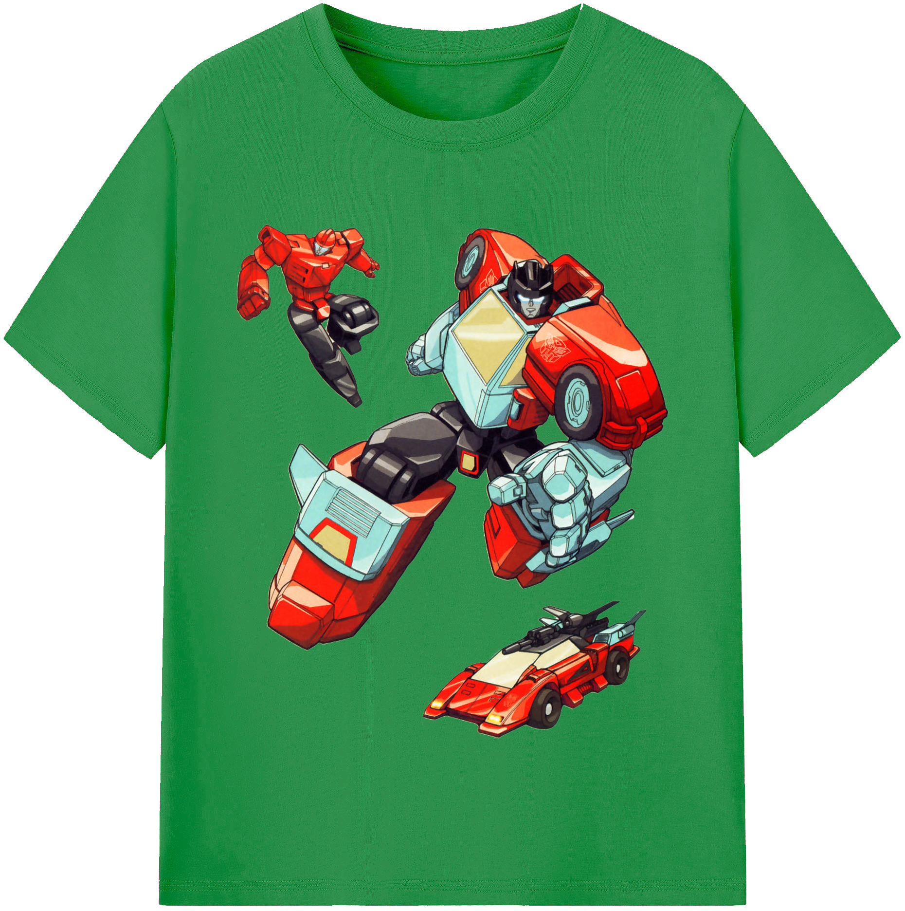 （画像用）  レディースカジュアルプリントTシャツ（綿100％）