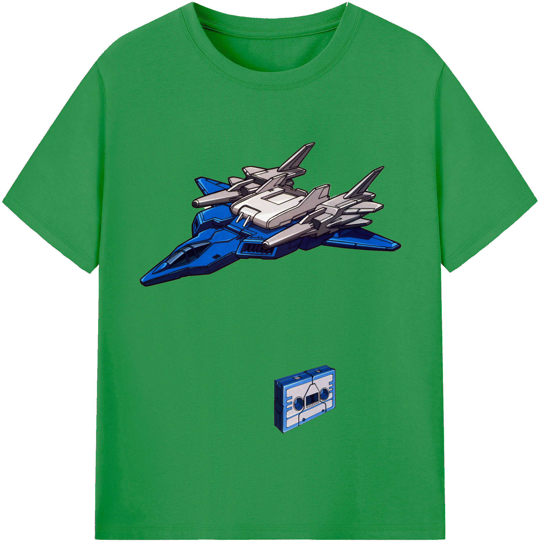 （画像用）  レディースカジュアルプリントTシャツ（綿100％）