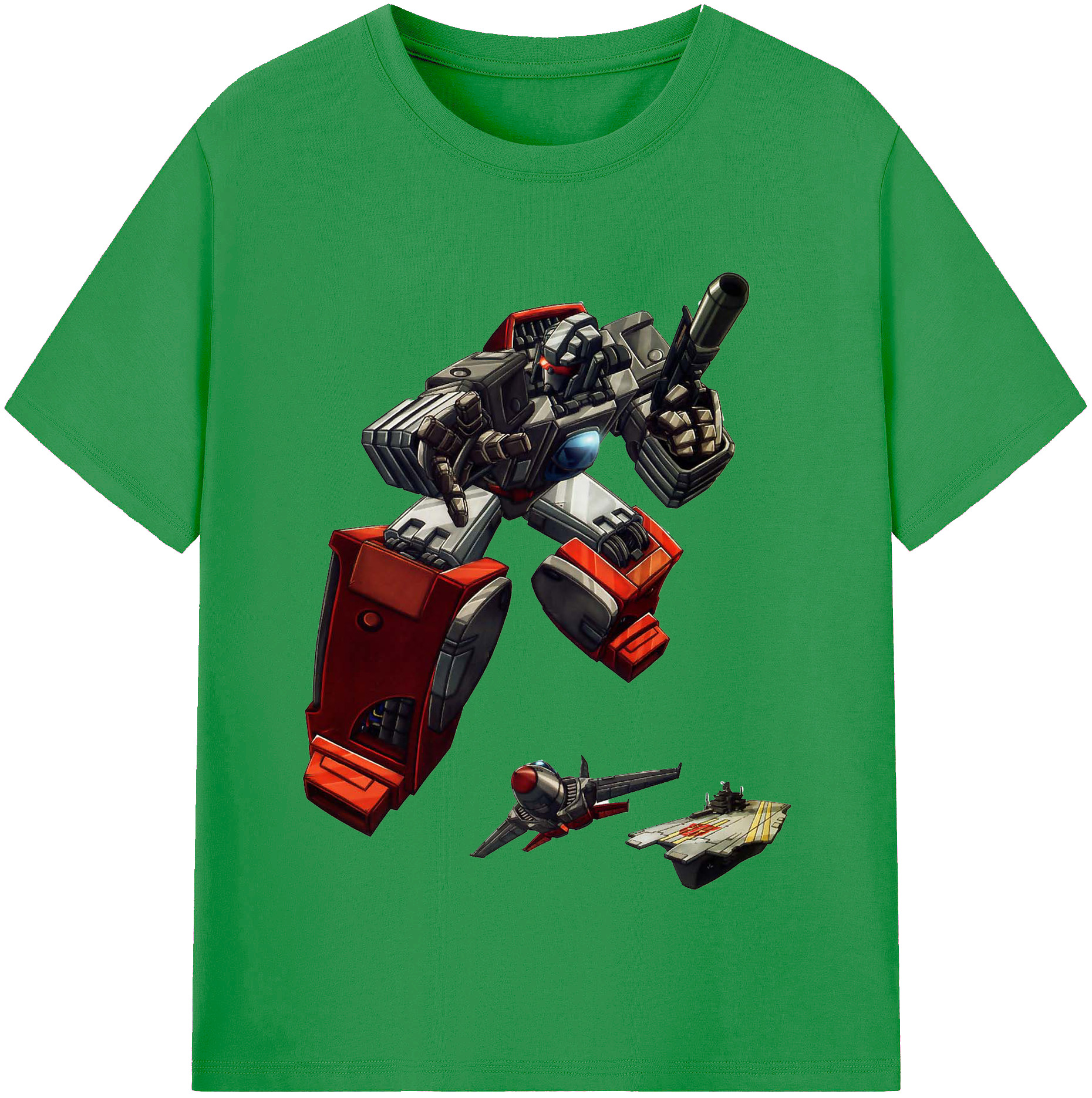 （画像用）  レディースカジュアルプリントTシャツ（綿100％）