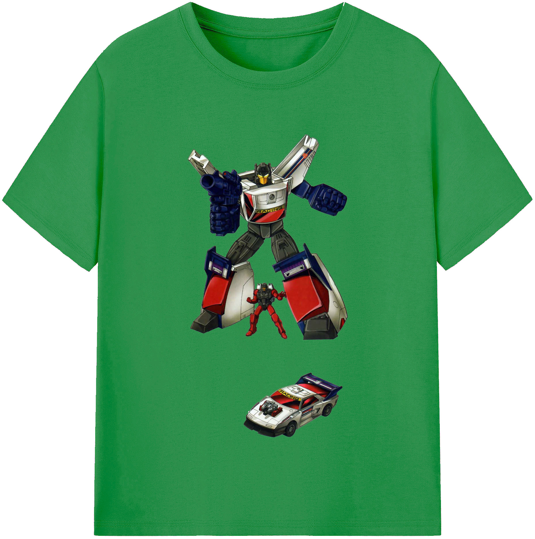 レディースカジュアルプリントTシャツ（綿100％）