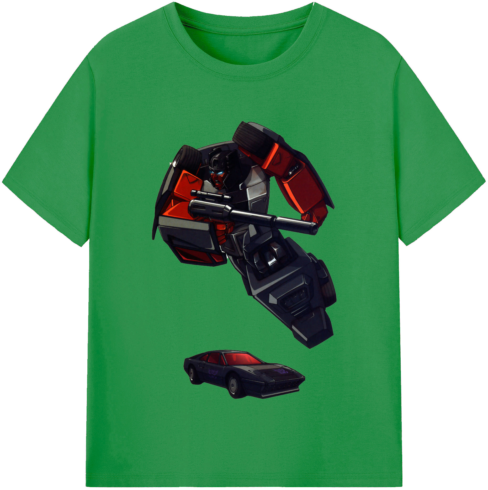 （画像用）  レディースカジュアルプリントTシャツ（綿100％）