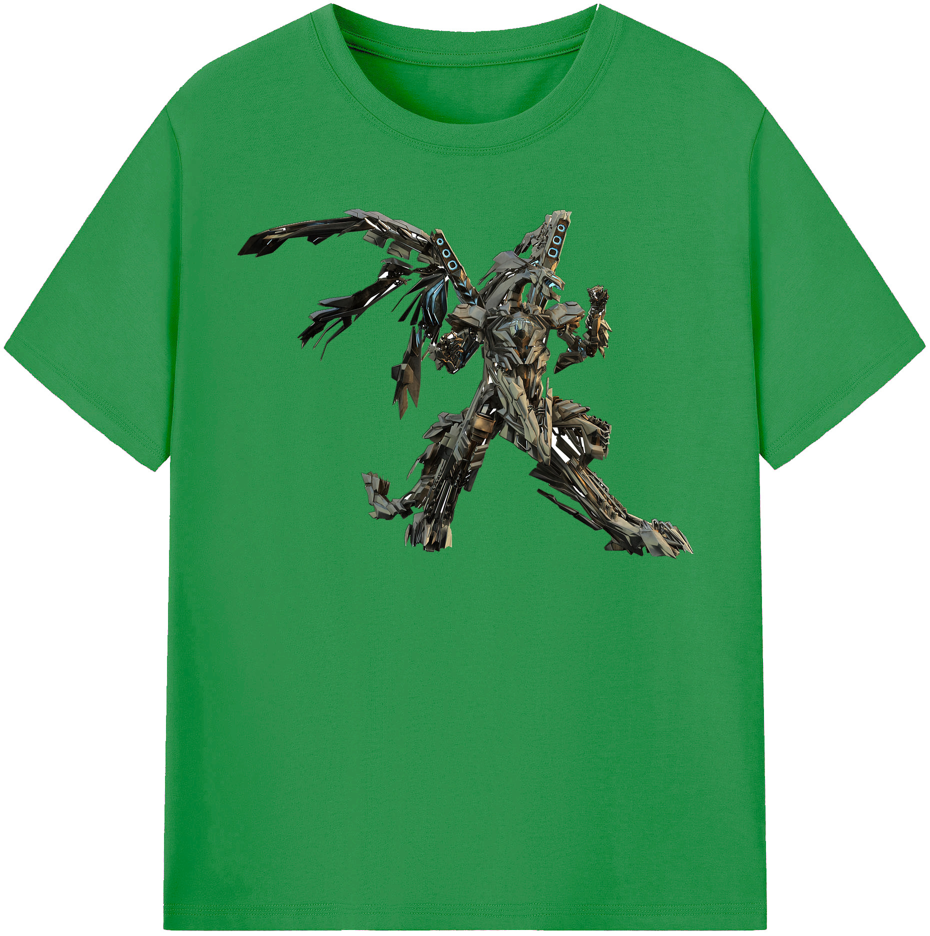 （画像用）  レディースカジュアルプリントTシャツ（綿100％）