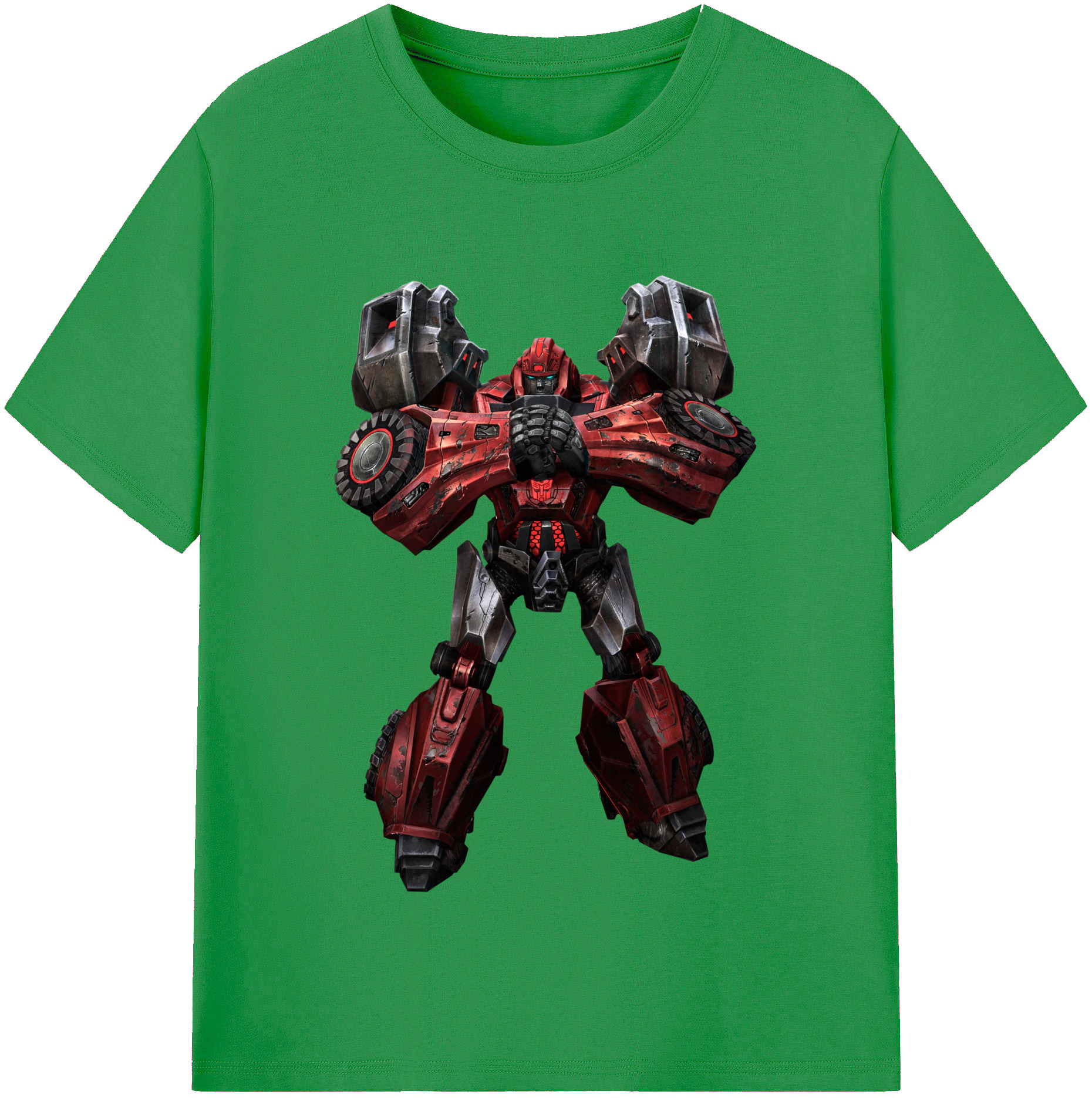（画像用）  レディースカジュアルプリントTシャツ（綿100％）