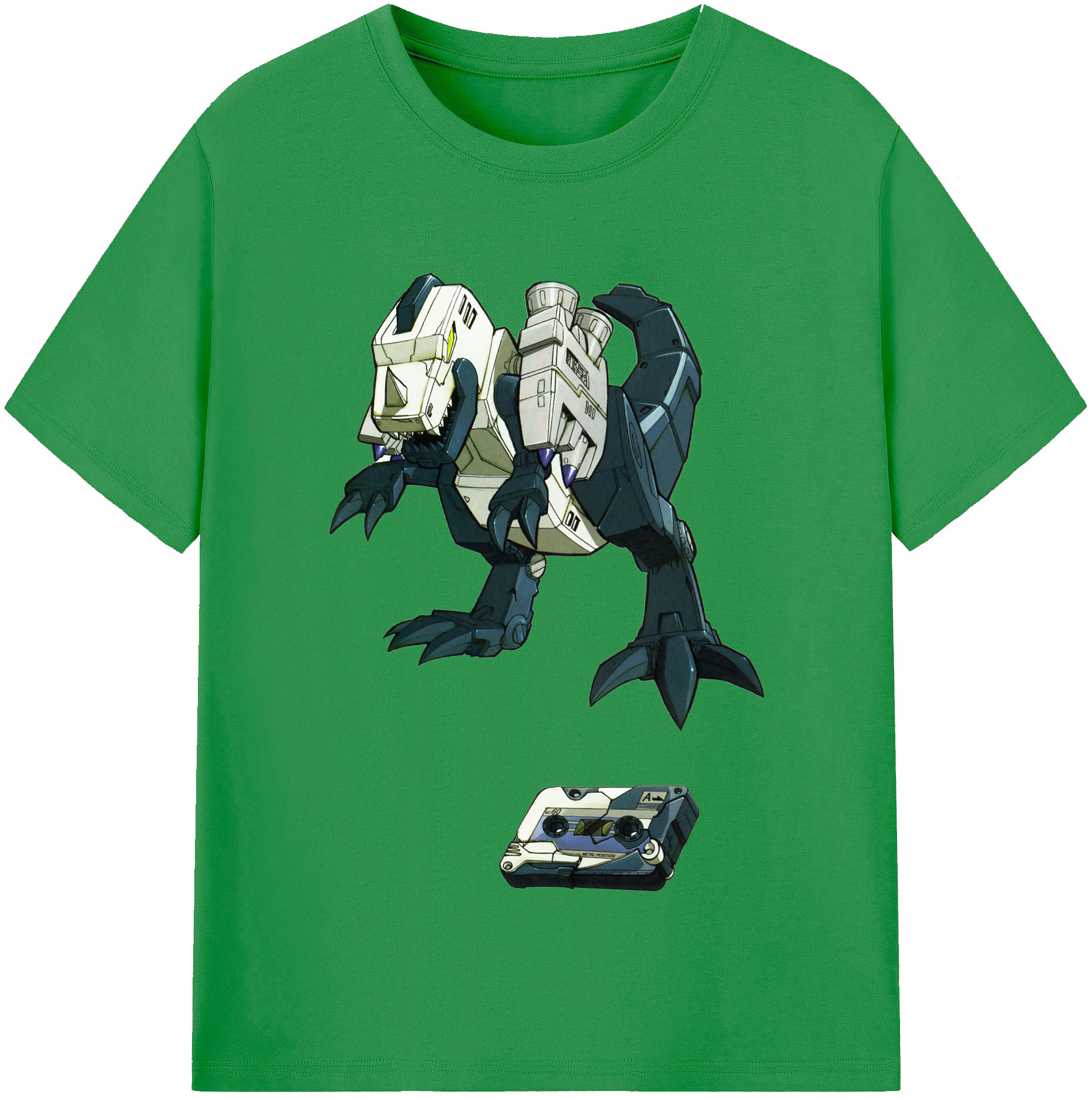 （画像用）  レディースカジュアルプリントTシャツ（綿100％）