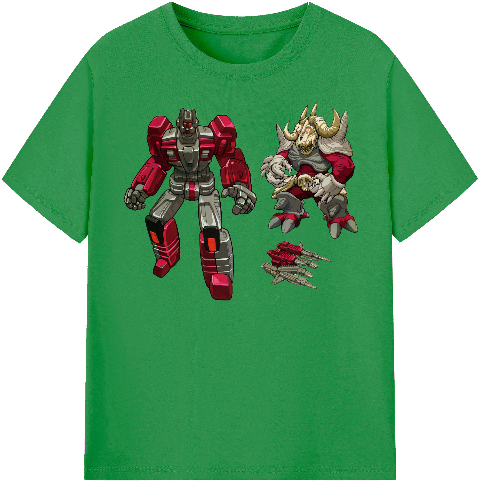 （画像用）  レディースカジュアルプリントTシャツ（綿100％）