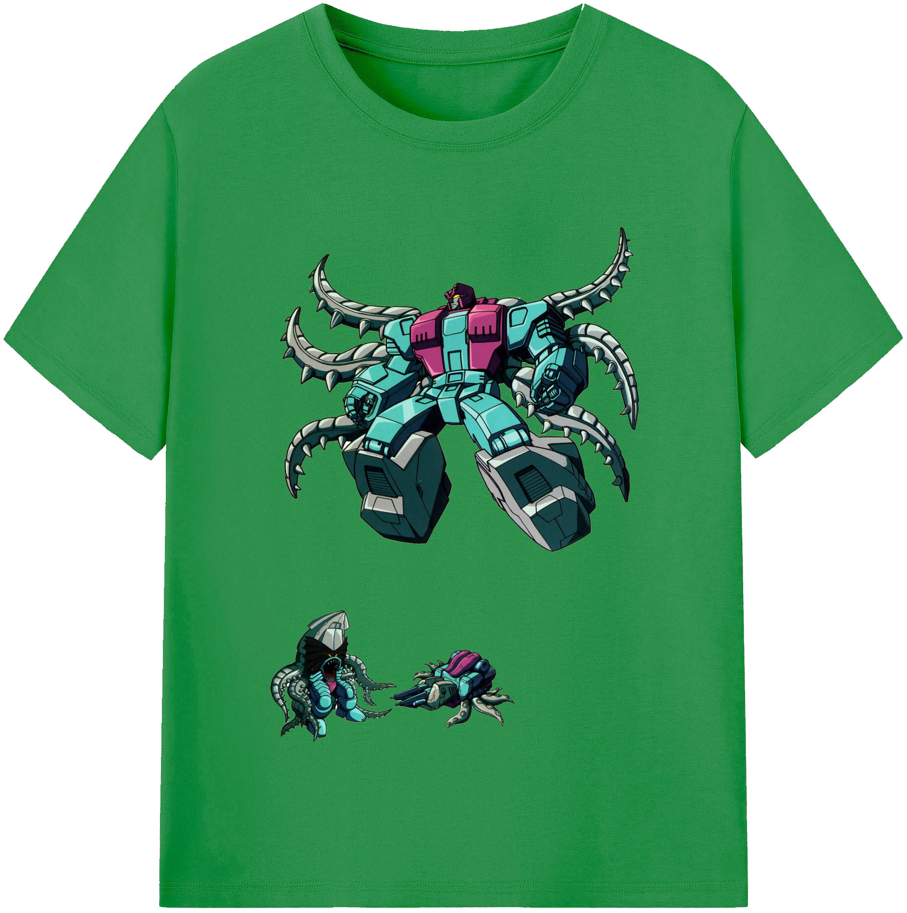 （画像用）  レディースカジュアルプリントTシャツ（綿100％）
