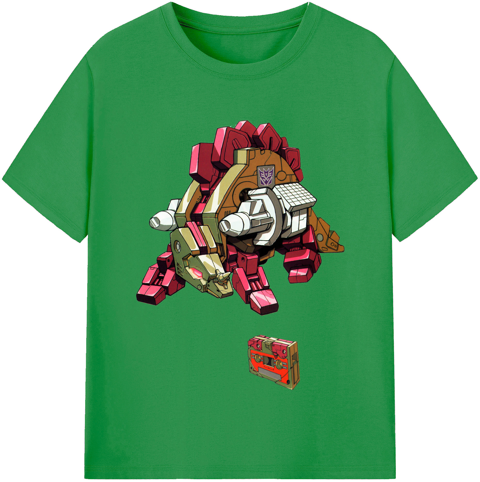（画像用）  レディースカジュアルプリントTシャツ（綿100％）