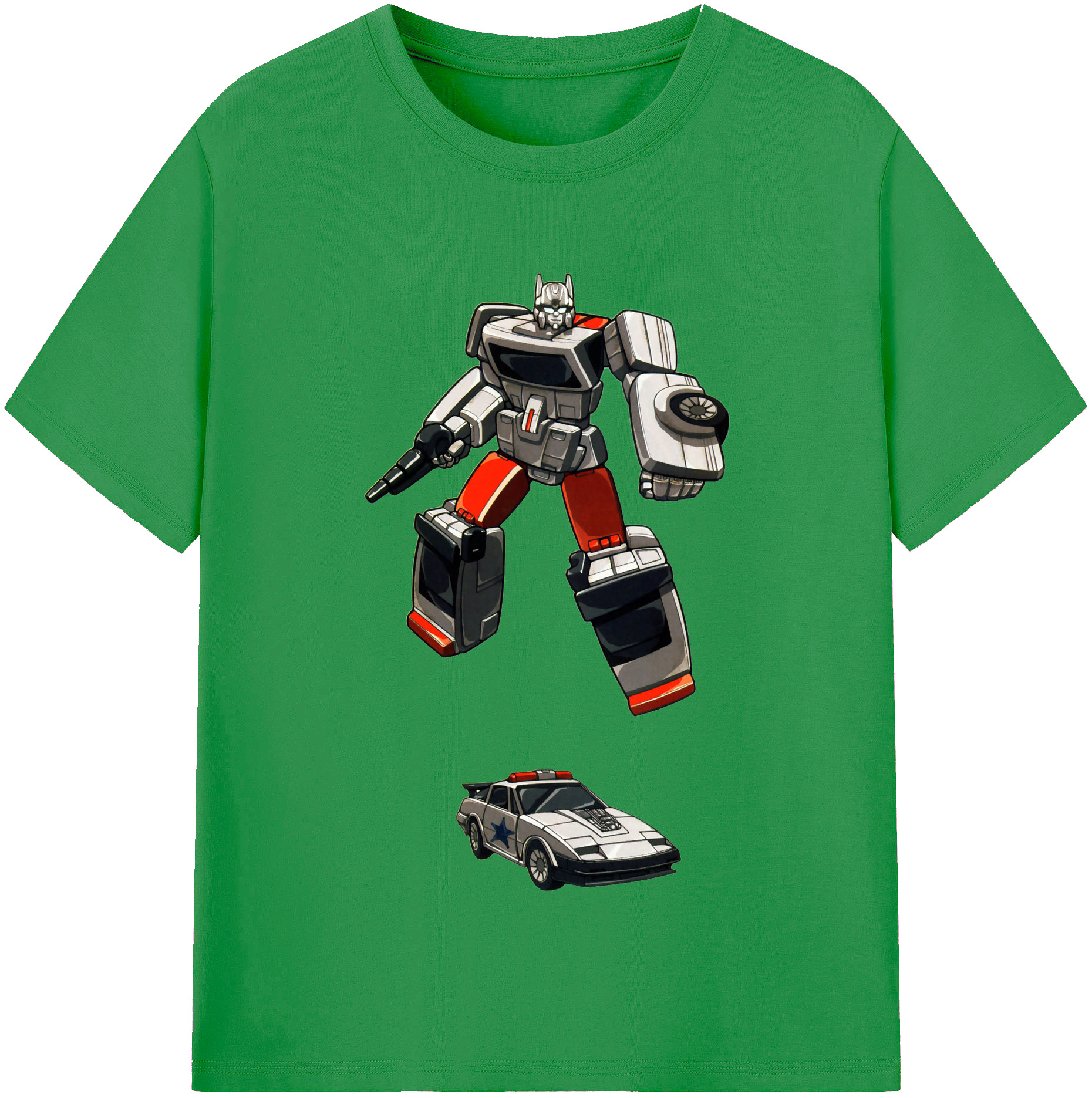 （画像用）  レディースカジュアルプリントTシャツ（綿100％）