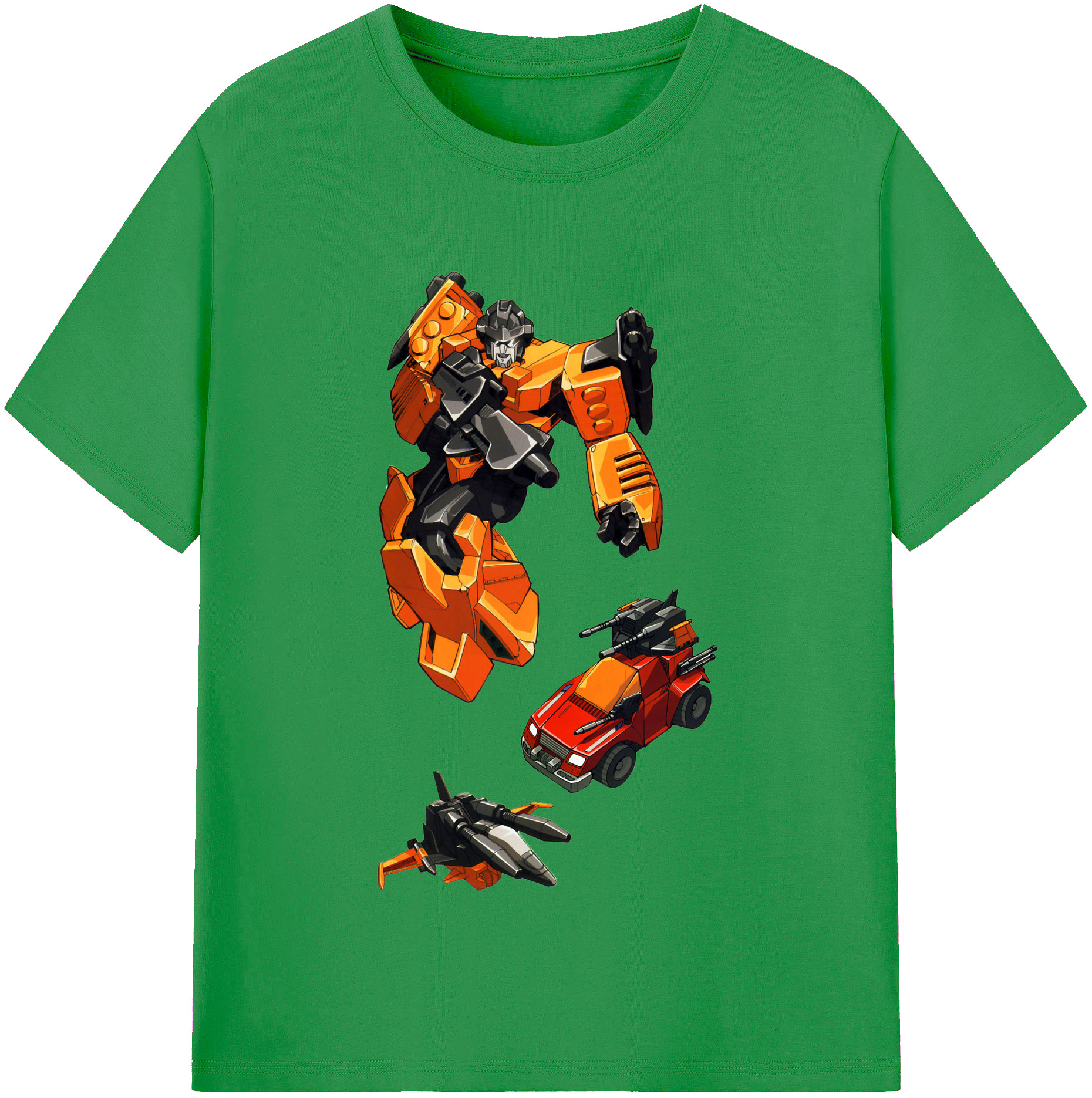 （画像用）  レディースカジュアルプリントTシャツ（綿100％）