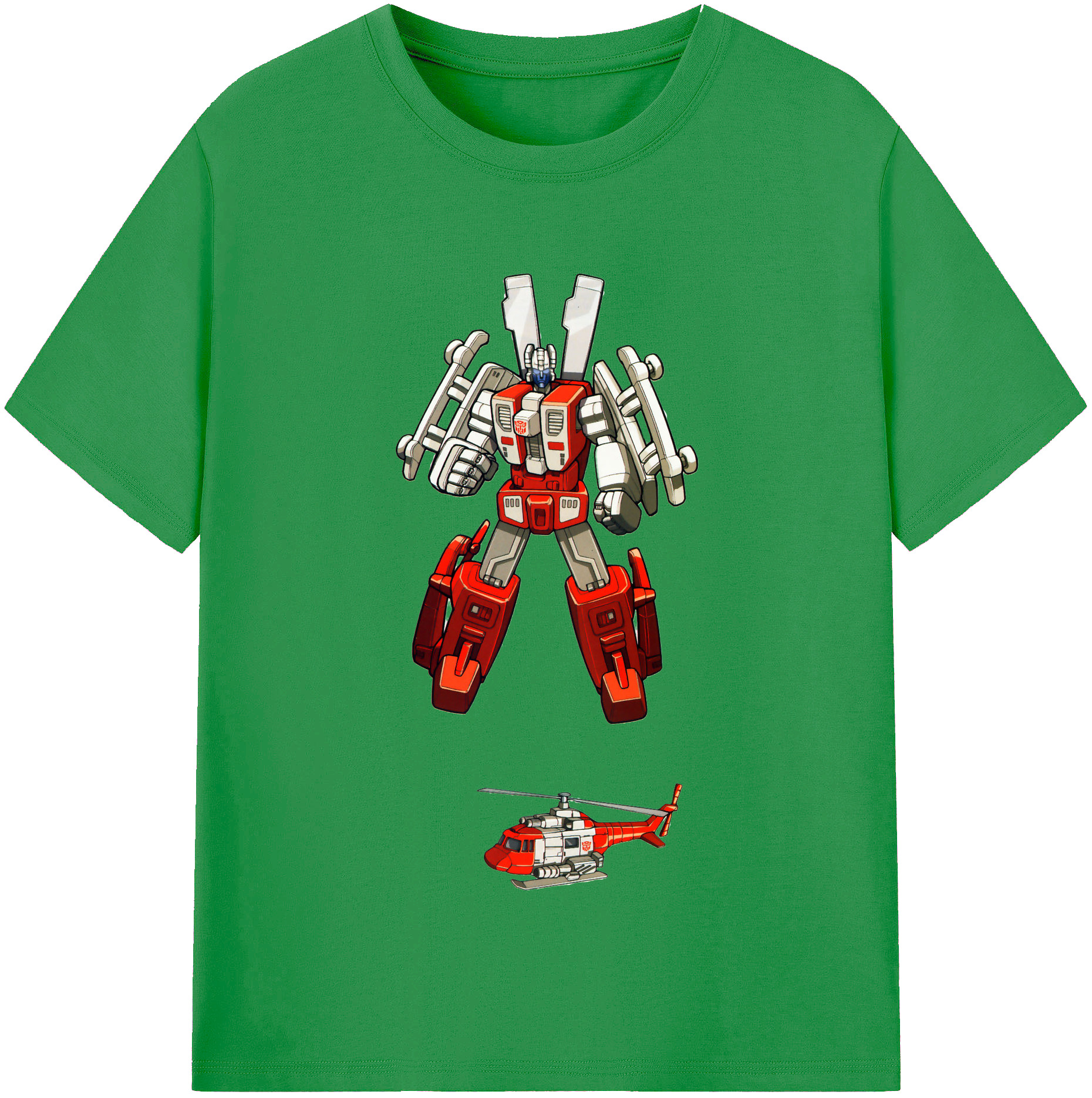 （画像用）  レディースカジュアルプリントTシャツ（綿100％）