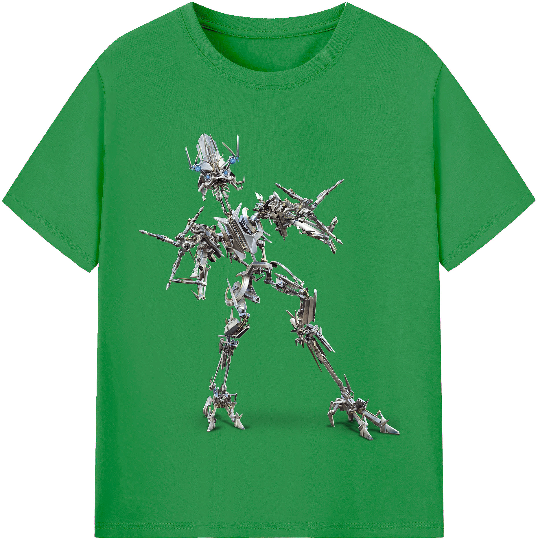 （画像用）  レディースカジュアルプリントTシャツ（綿100％）