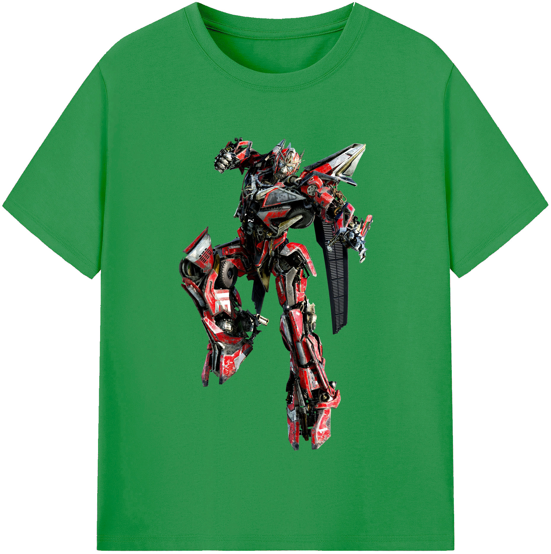 （画像用）  レディースカジュアルプリントTシャツ（綿100％）