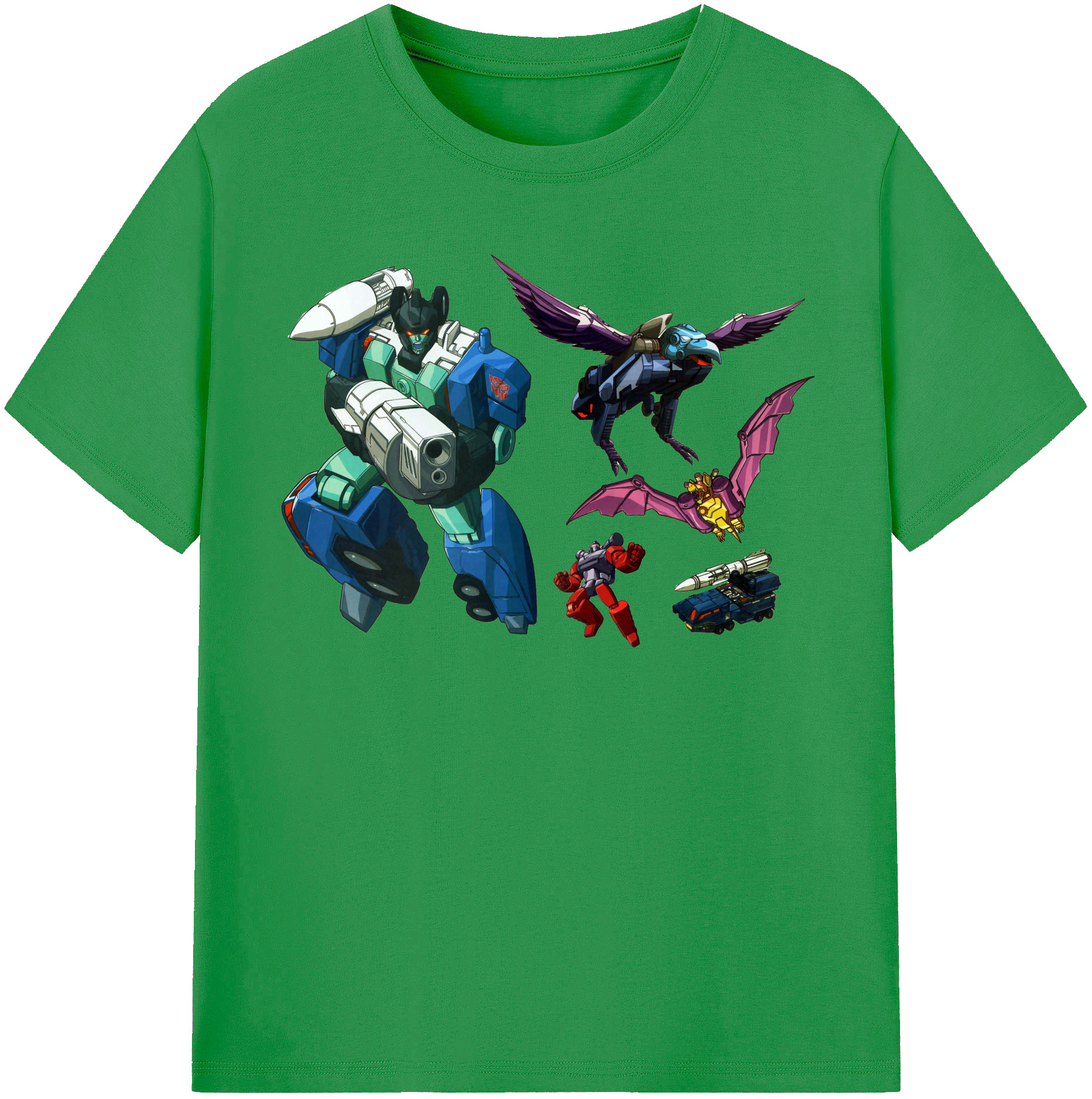 （画像用）  レディースカジュアルプリントTシャツ（綿100％）